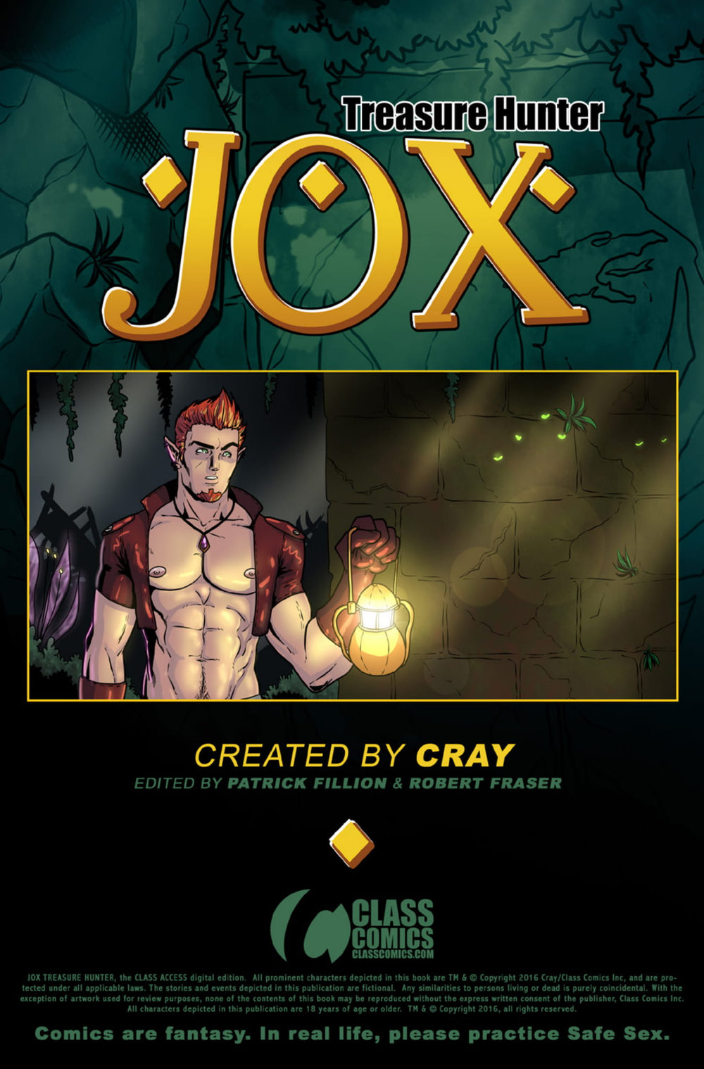 JOX: Treasure Hunter #1 page 2 full