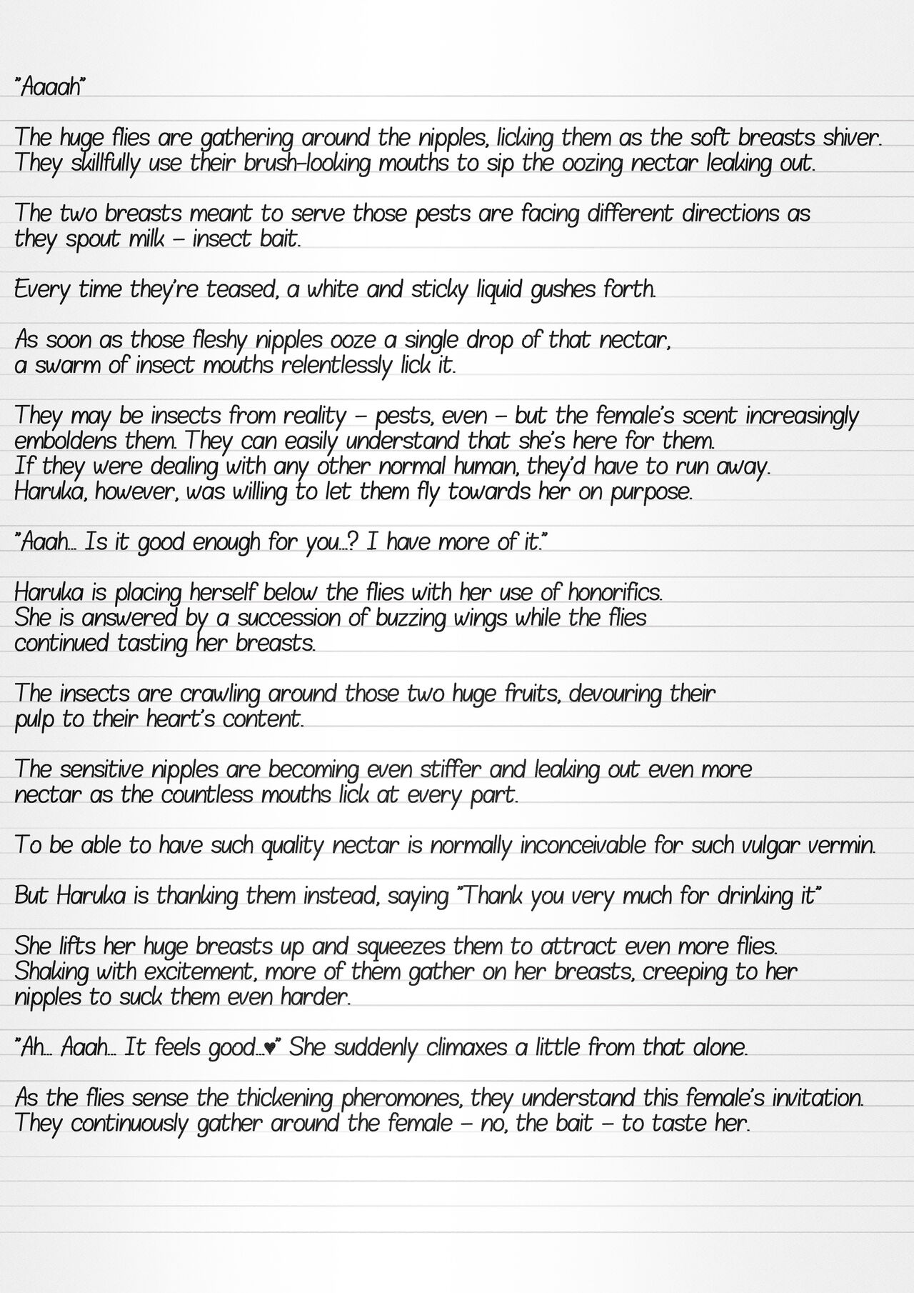 Misuke's Short Stories 4 - Haruka &amp; Vermin page 5 full