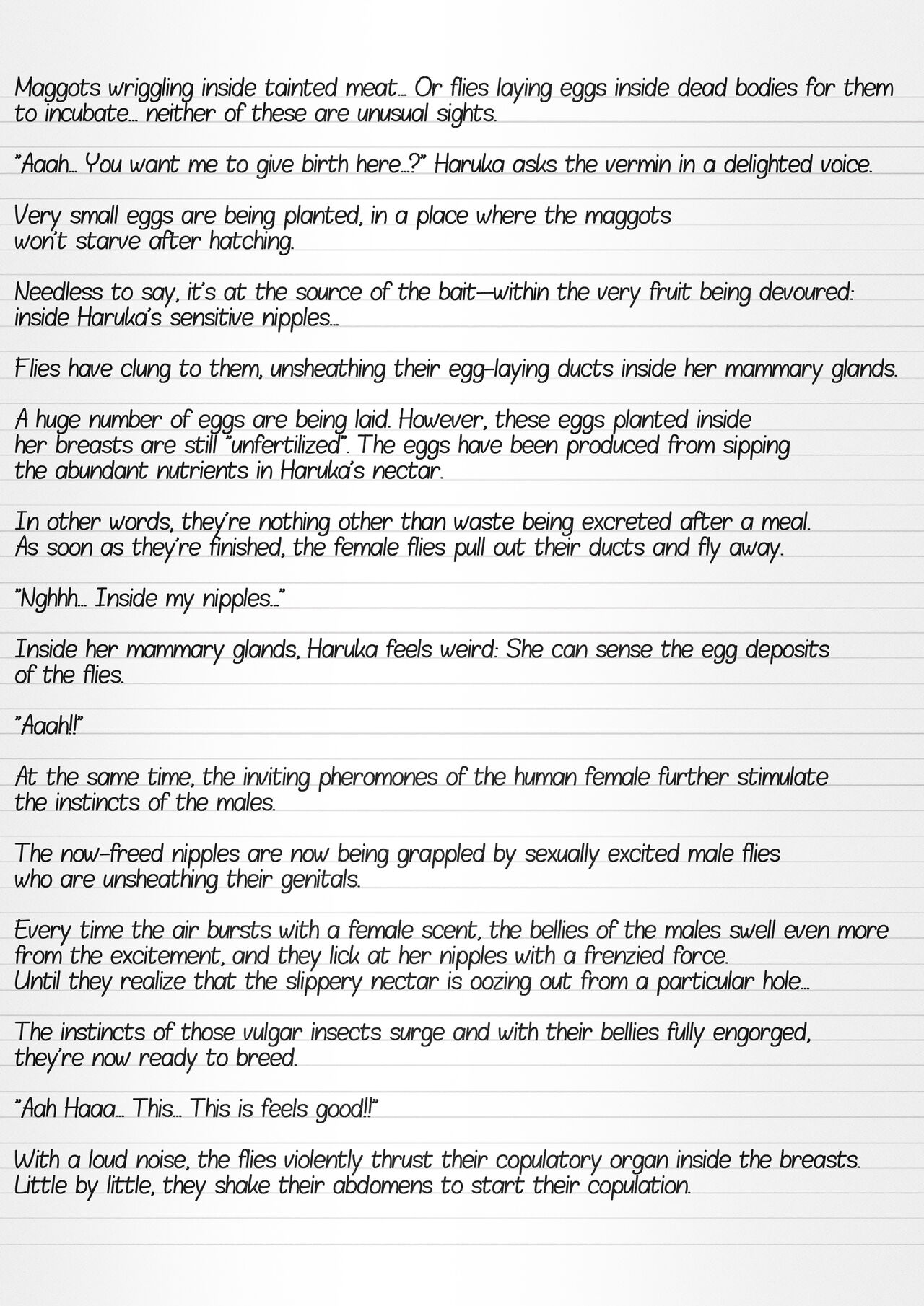Misuke's Short Stories 4 - Haruka &amp; Vermin page 7 full