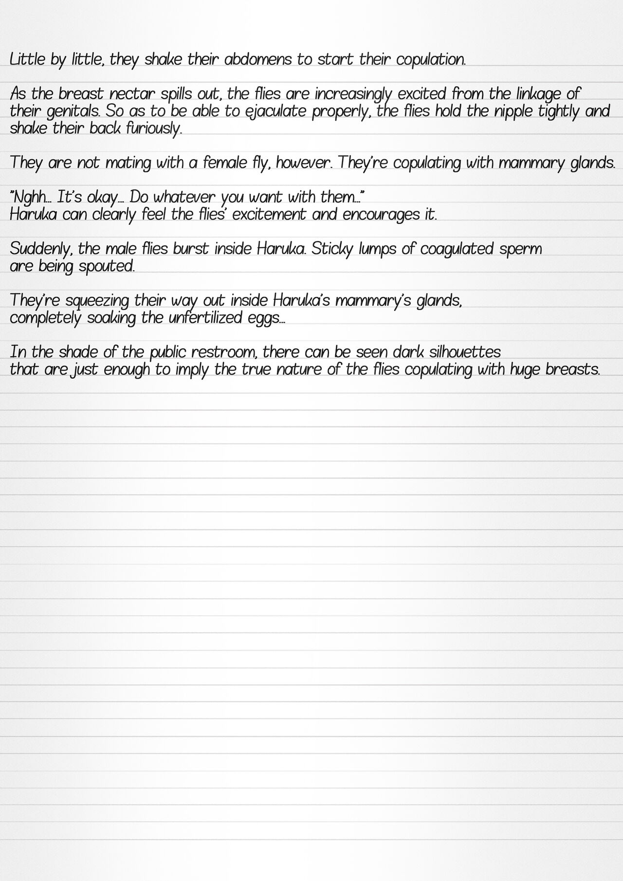 Misuke's Short Stories 4 - Haruka &amp; Vermin page 8 full