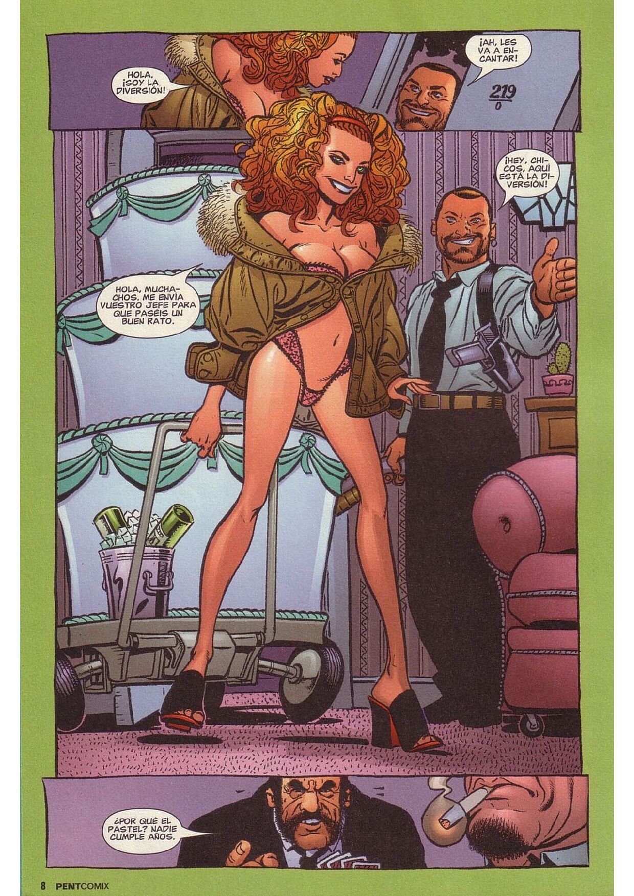 Penthouse Comix #28 page 8 full