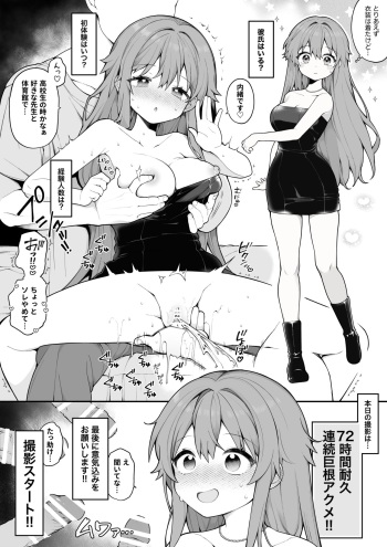 Satsuei Naiyou o Shiranai Mama AV Debut Shita Onnanoko to Satsuei Fuukei cover