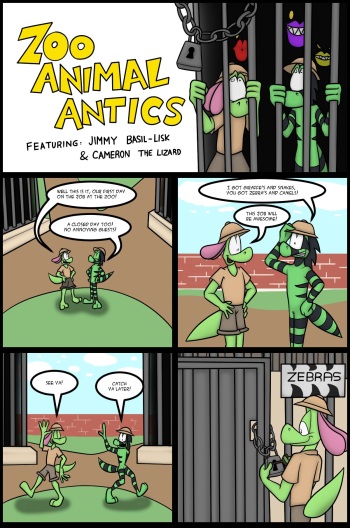 Zoo Animal Antics cover