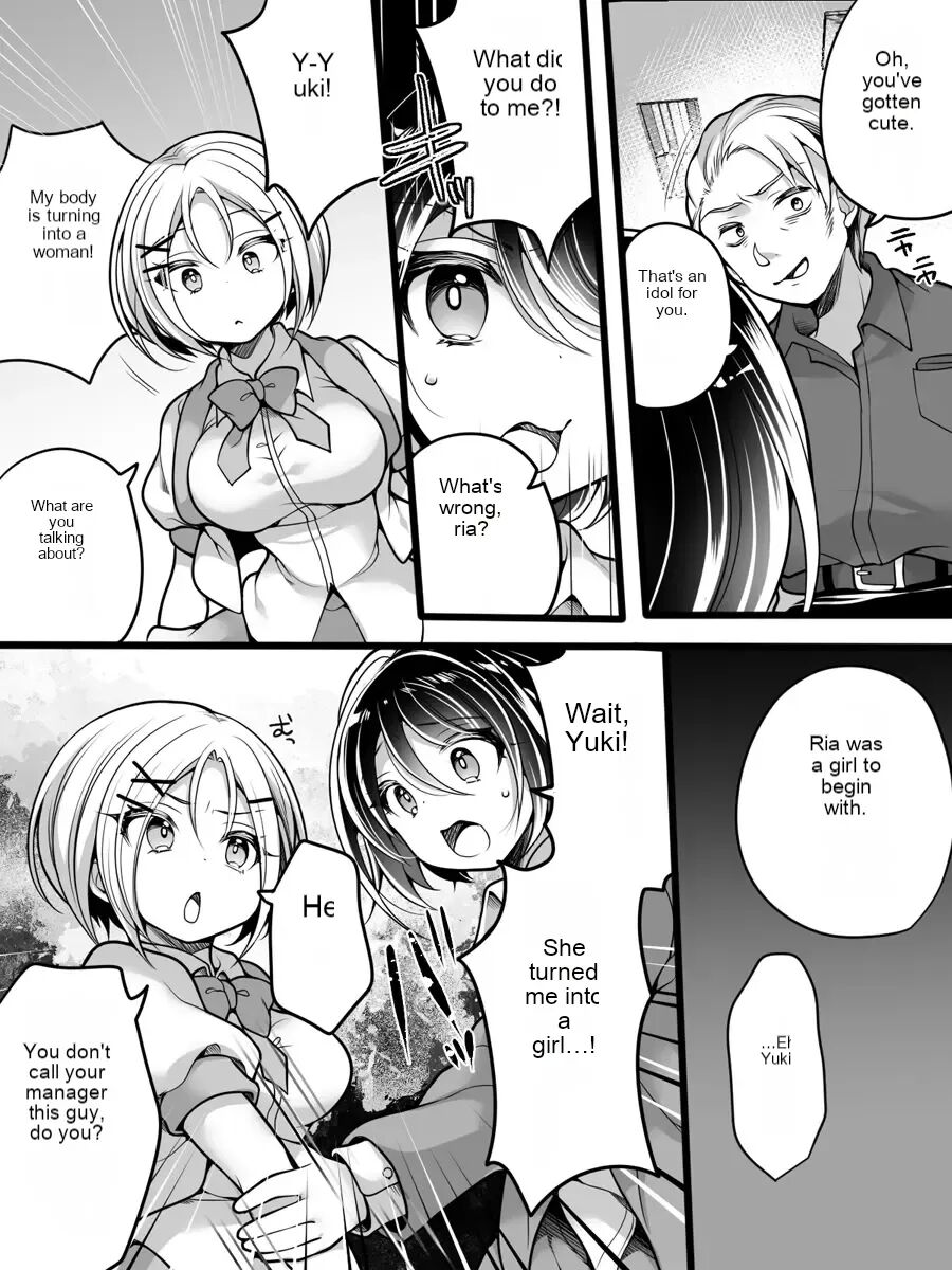 Idol Manager Mesu Ochi ~Rival ni Genjitsu Kaihen Sarete Ecchi Daisuki Idol ni Natta Ore~ | Idol Manager Falls into a Slut ~My Rival Changed My Reality and I Became a Sex-Loving Idol~ page 7 full