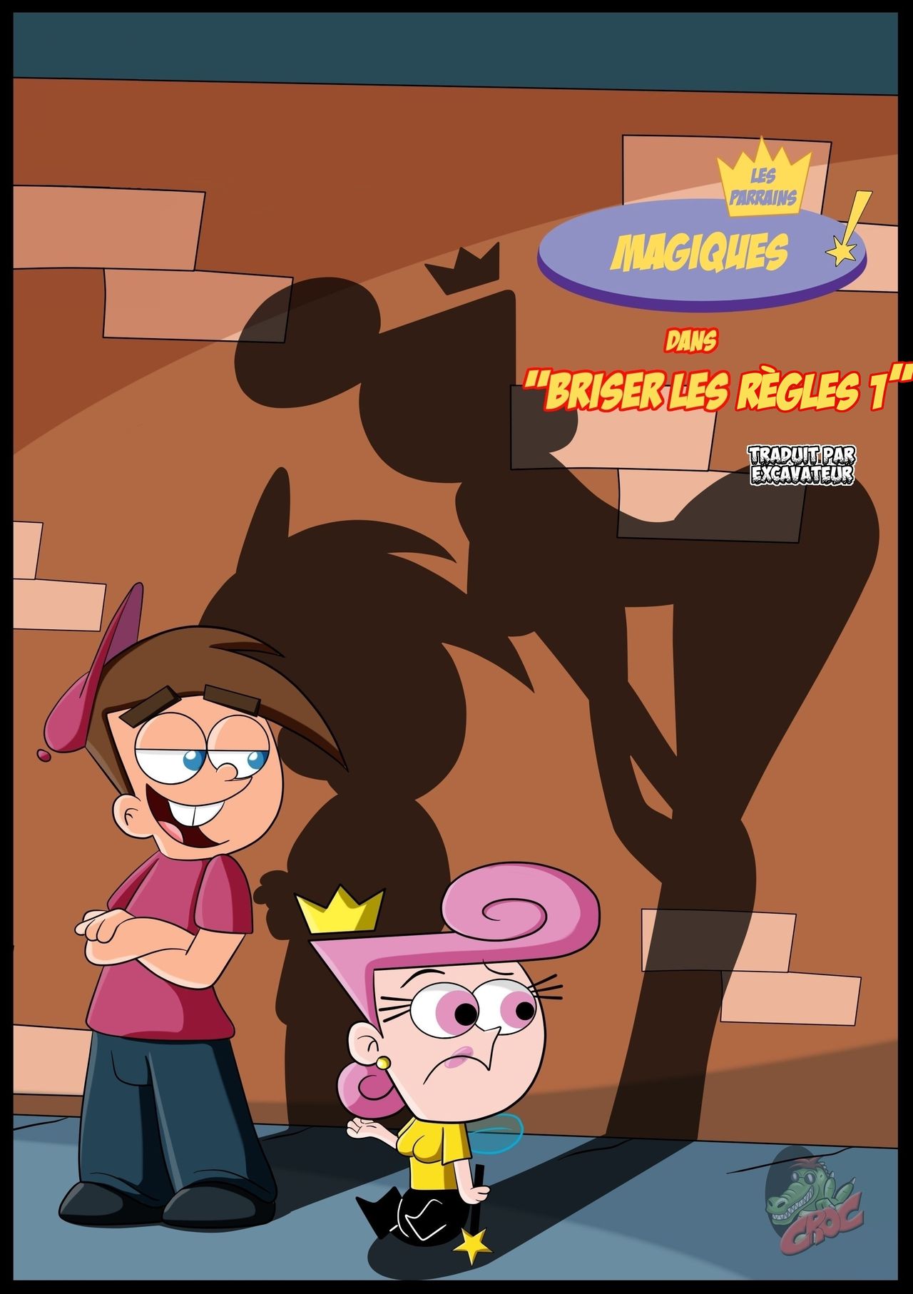 Les parrains magiques dans_ _Briser les règles 1_ page 1 full