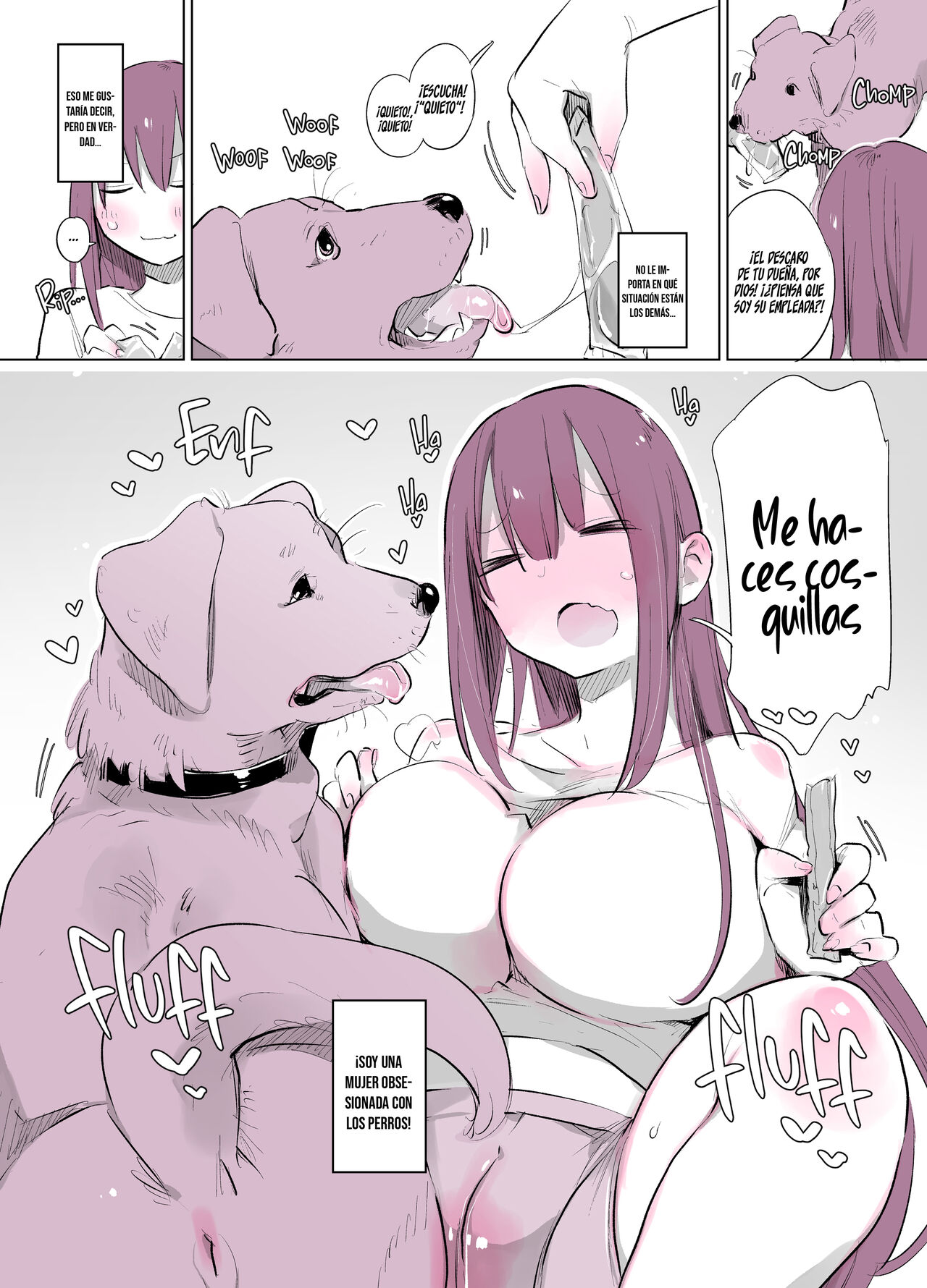 Kyou kara Inu to Dousei Shimasu! | ¡A Partir De Hoy Viviré Con Un Perro! page 3 full