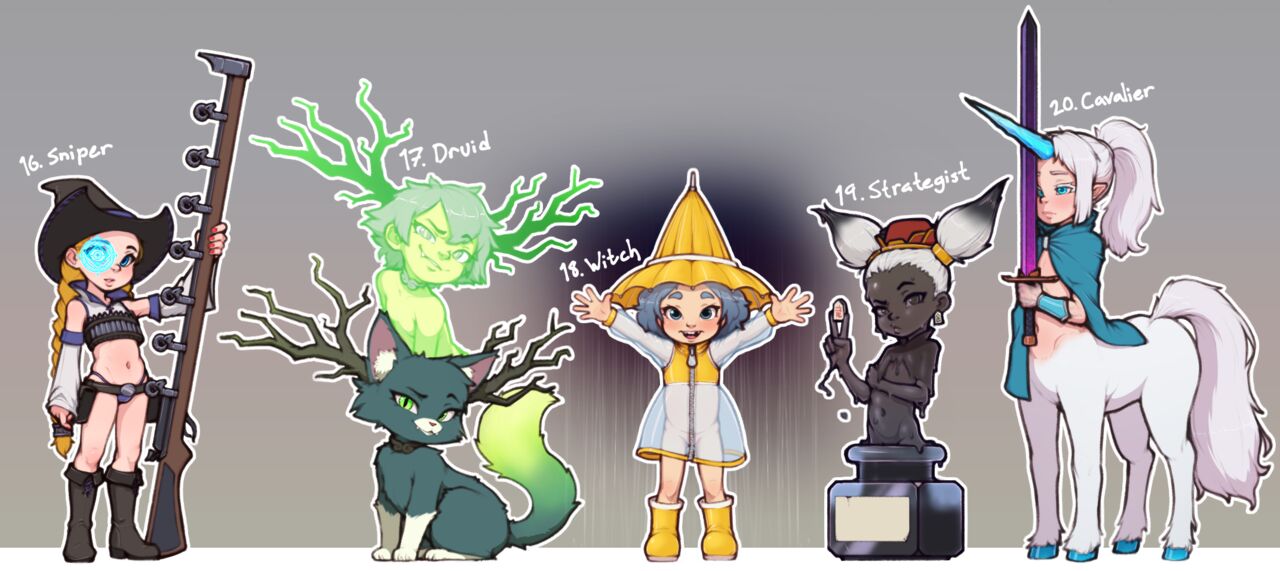 Lolitober 2023 Character Designs page 5 full