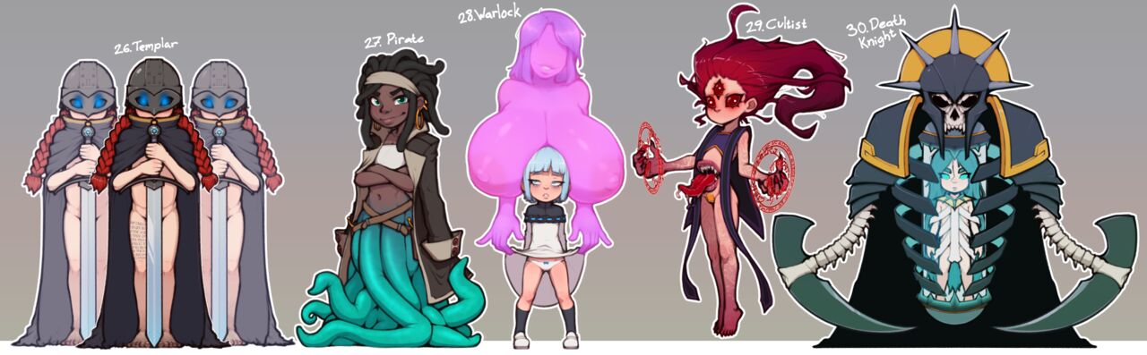 Lolitober 2023 Character Designs page 7 full