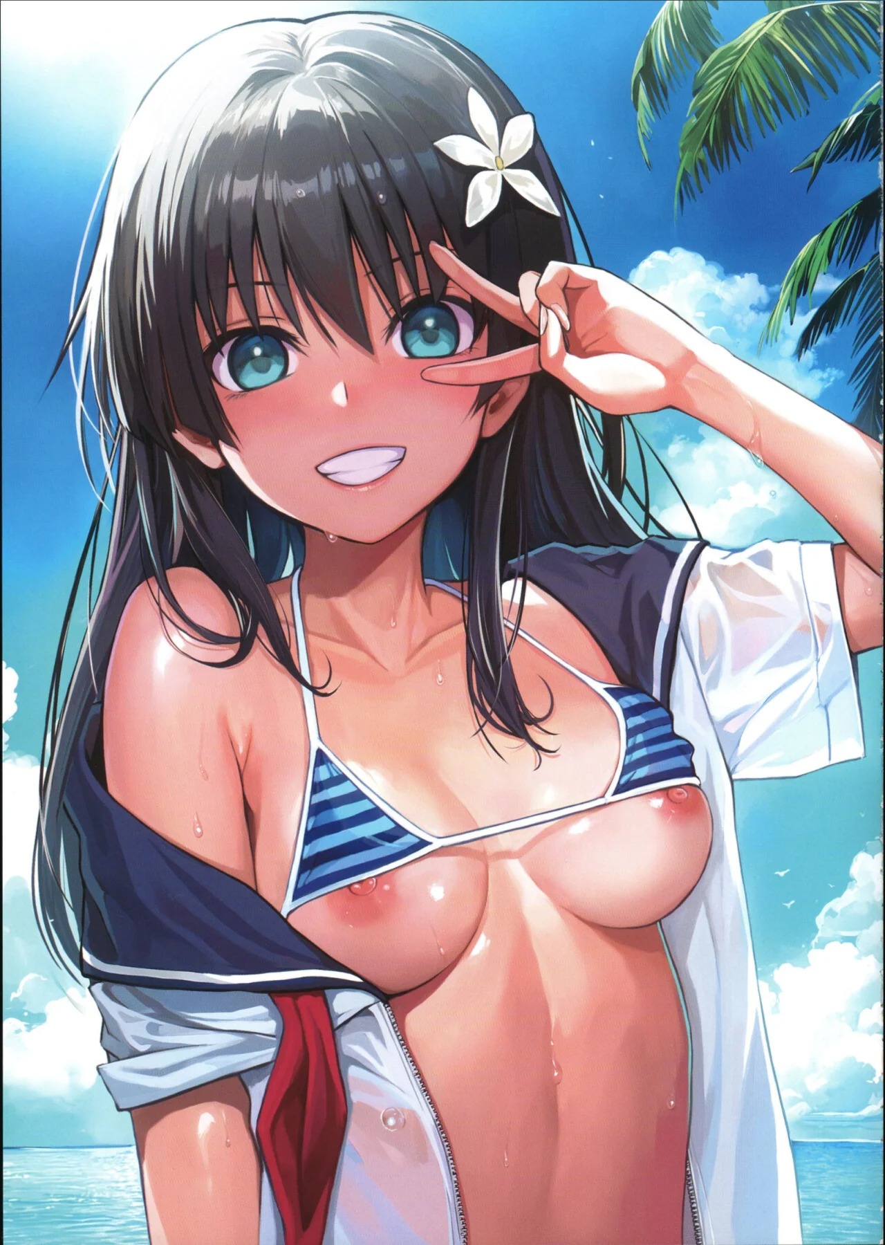 Saten-san, Image Video o Toru Natsu | El Verano de Saten-san page 6 full