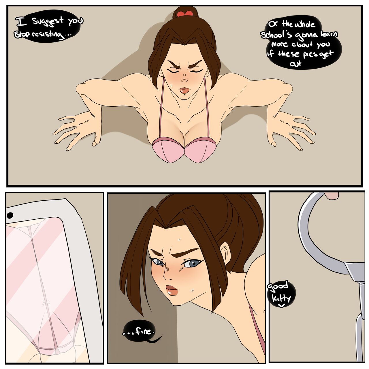A Stuck Kitten page 7 full