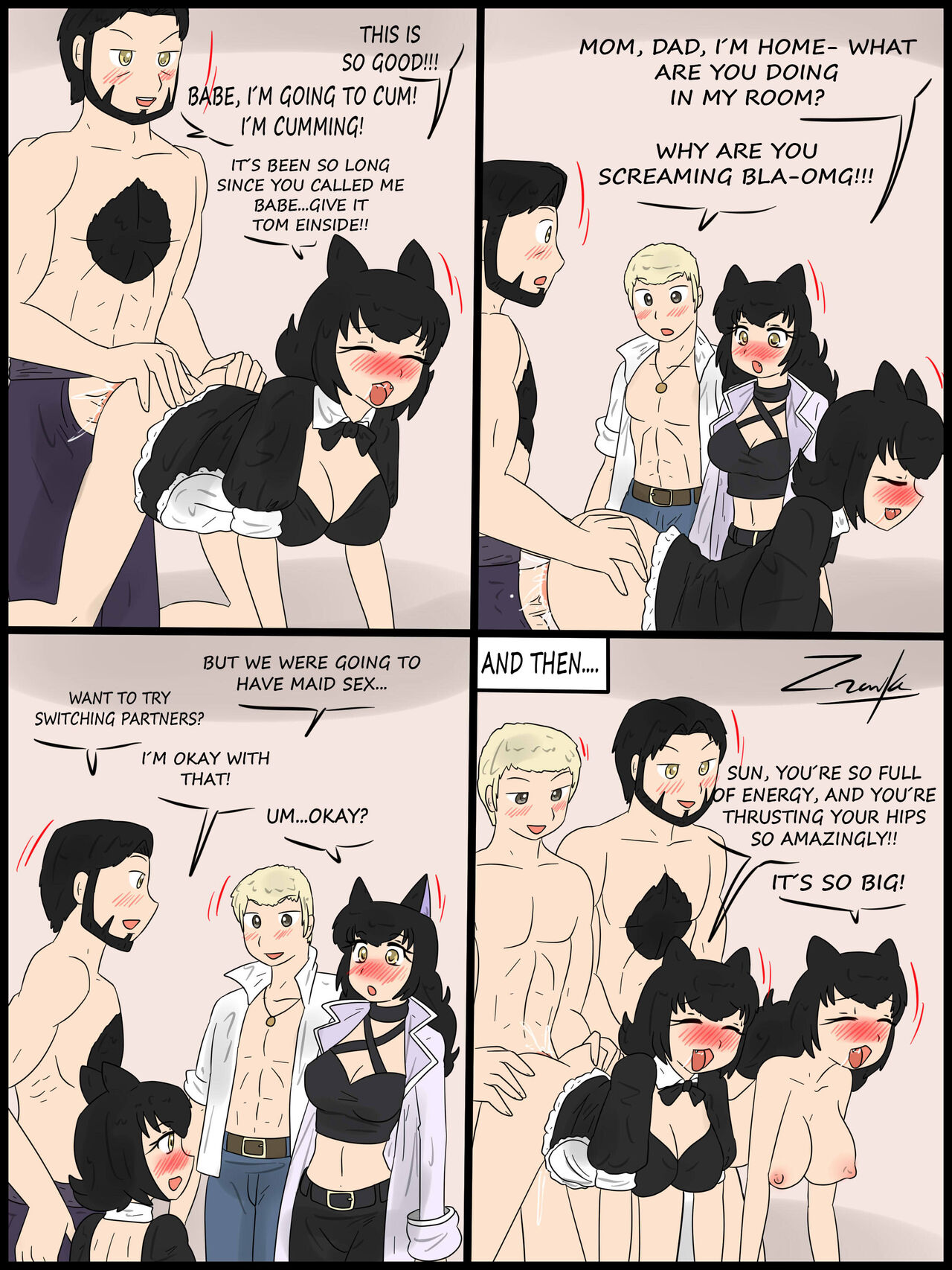 Kali Tries Being Maid page 3 full