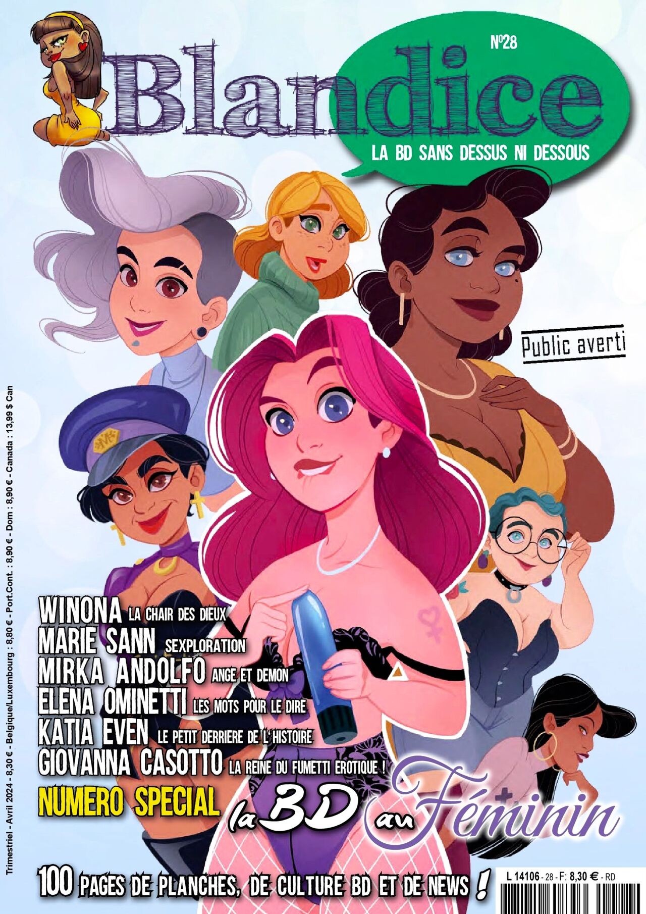 BLANDICE N°28 French page 1 full