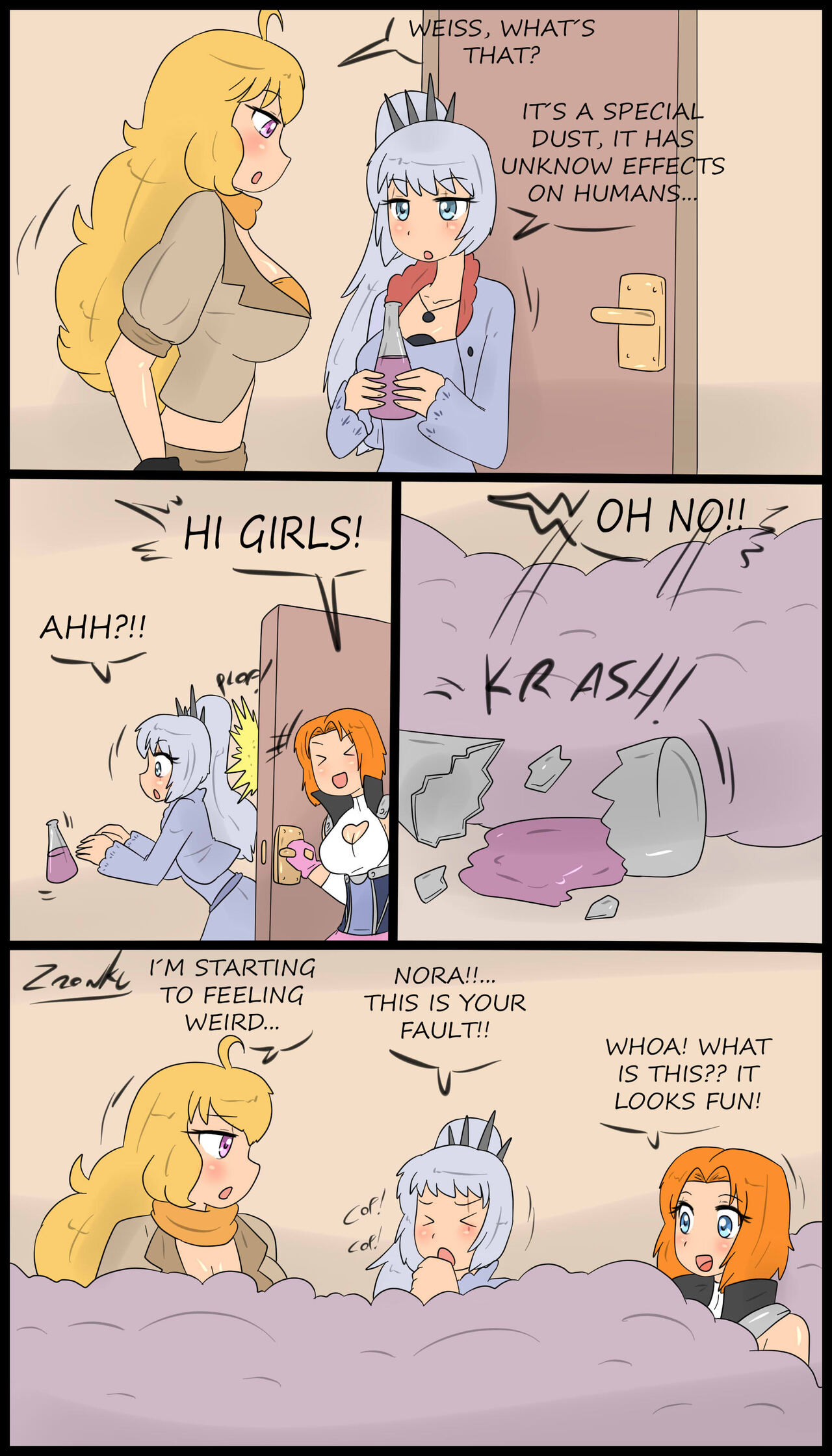 The New Dust page 1 full
