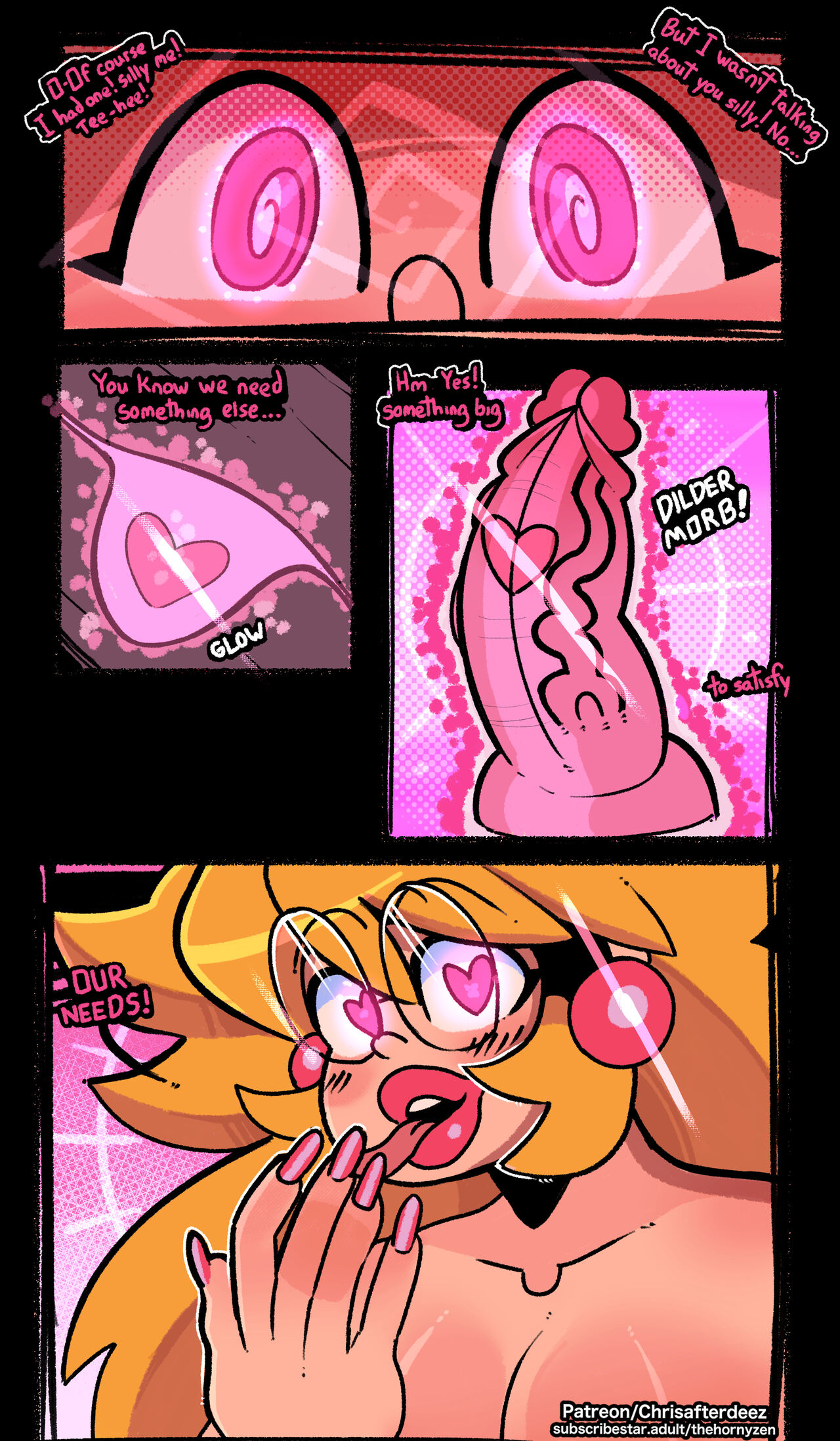 Peach's MorbingMoon! page 4 full