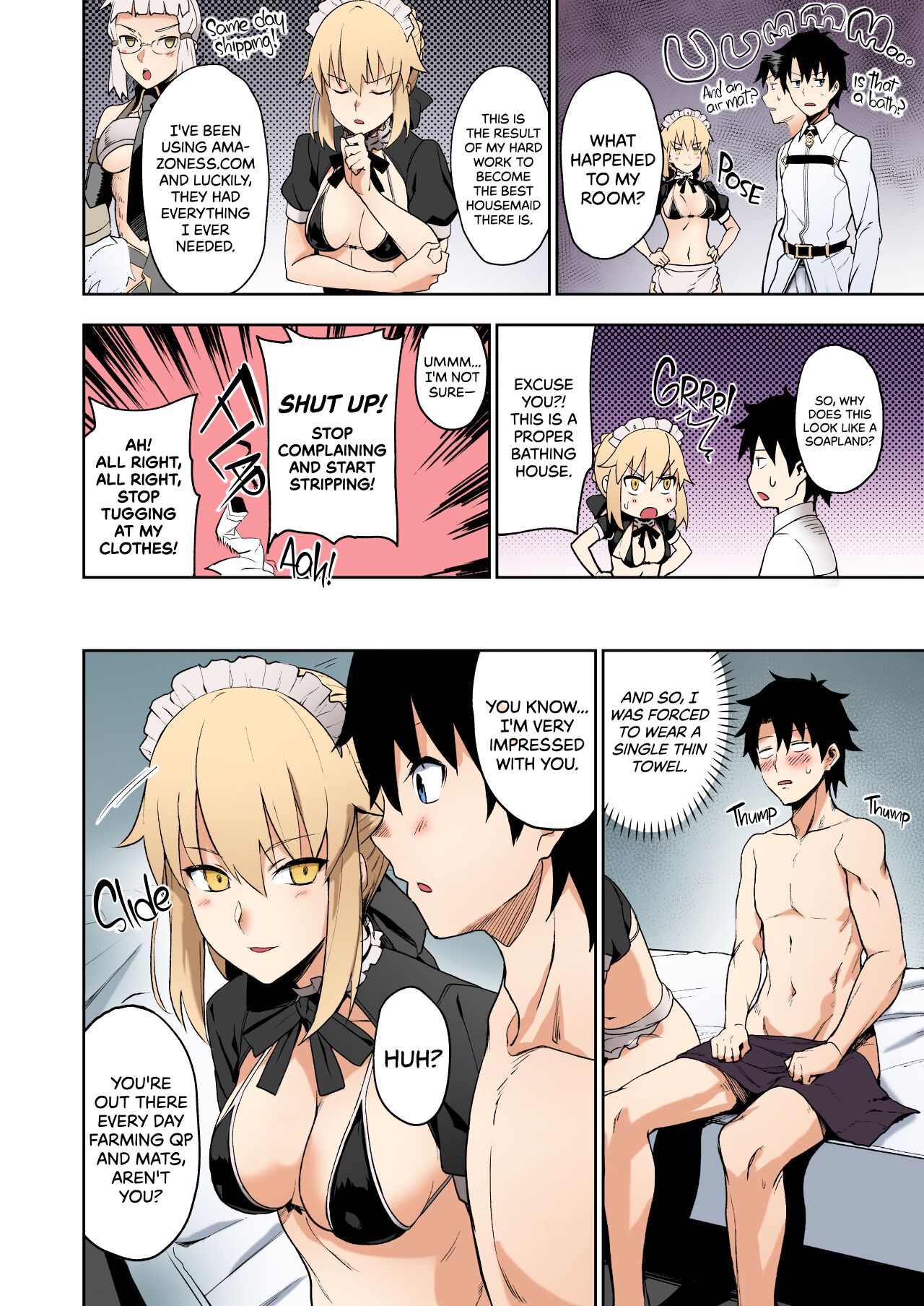 Chaldea Soap SSS-kyuu Gohoushi Maid | Chaldea Soapland's Premium Maid page 3 full