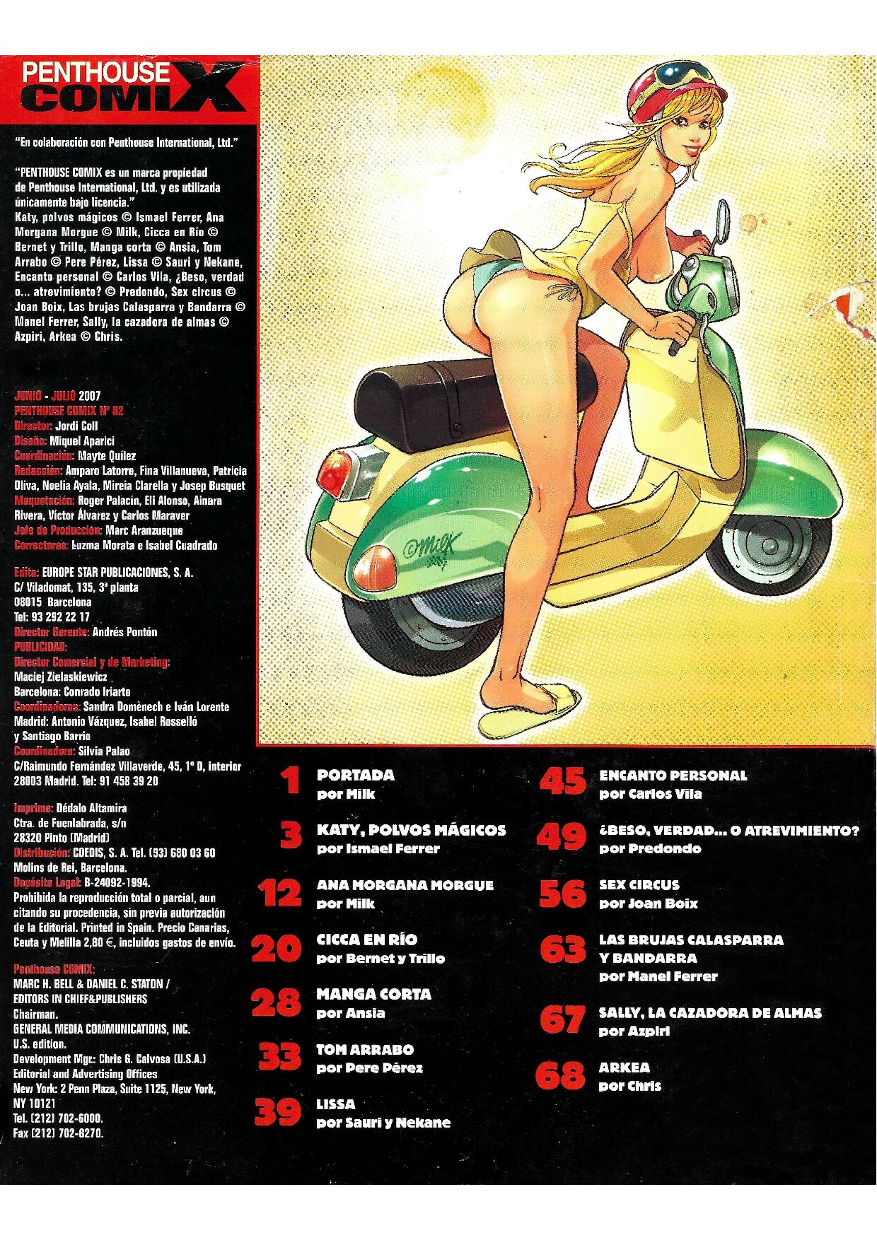 Penthouse Comix #82 page 2 full