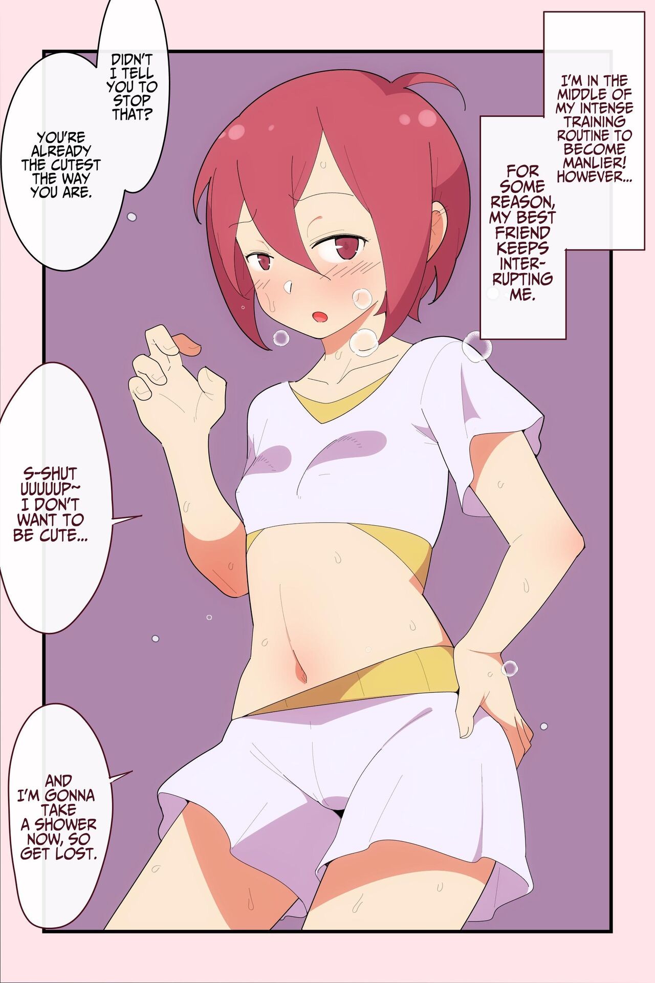Otokorashiku Naritai Shinyuu o Shitsukete Mita. | Training My Best Friend Who Wants to Be Manly page 2 full
