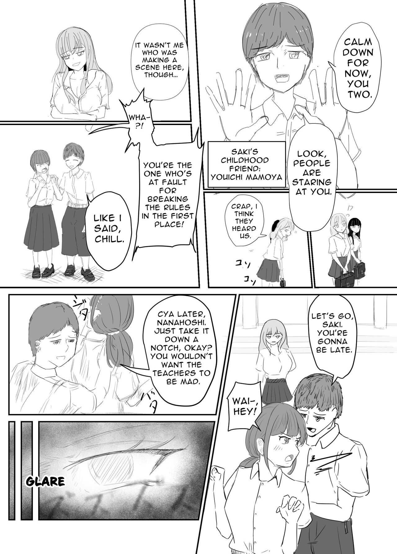 Taisetsu na Osananajimi o Uragitte Waruui Onnanoko ni Koishite shimau Hanashi | Betraying My Dear Childhood Friend I Fall In Love With A Naughty Girl page 3 full