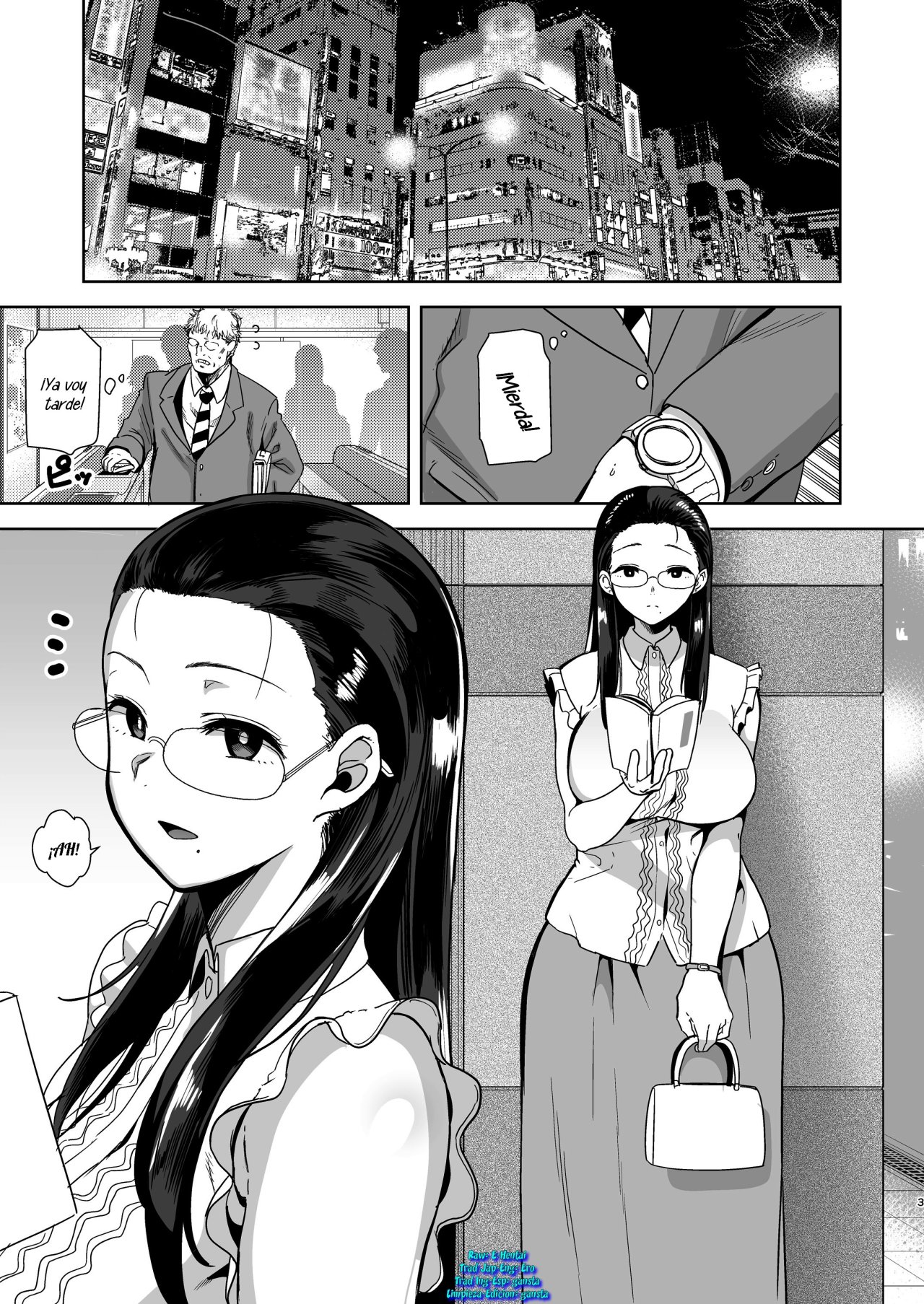 Seika Jogakuin Koutoubu Kounin Sao Oji-san page 2 full