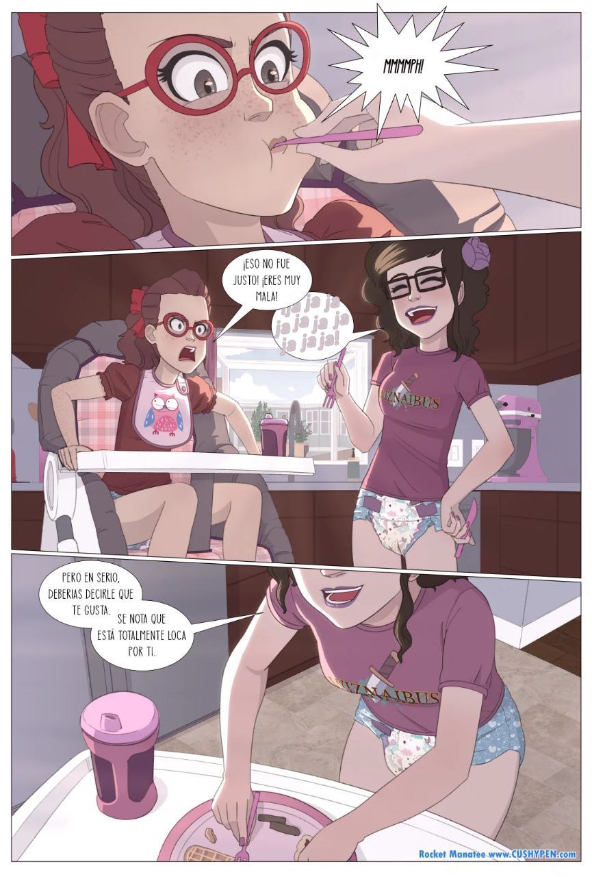 Artista - RocketManatee / Viola y Penny - COMIC ESPAÑOL page 3 full
