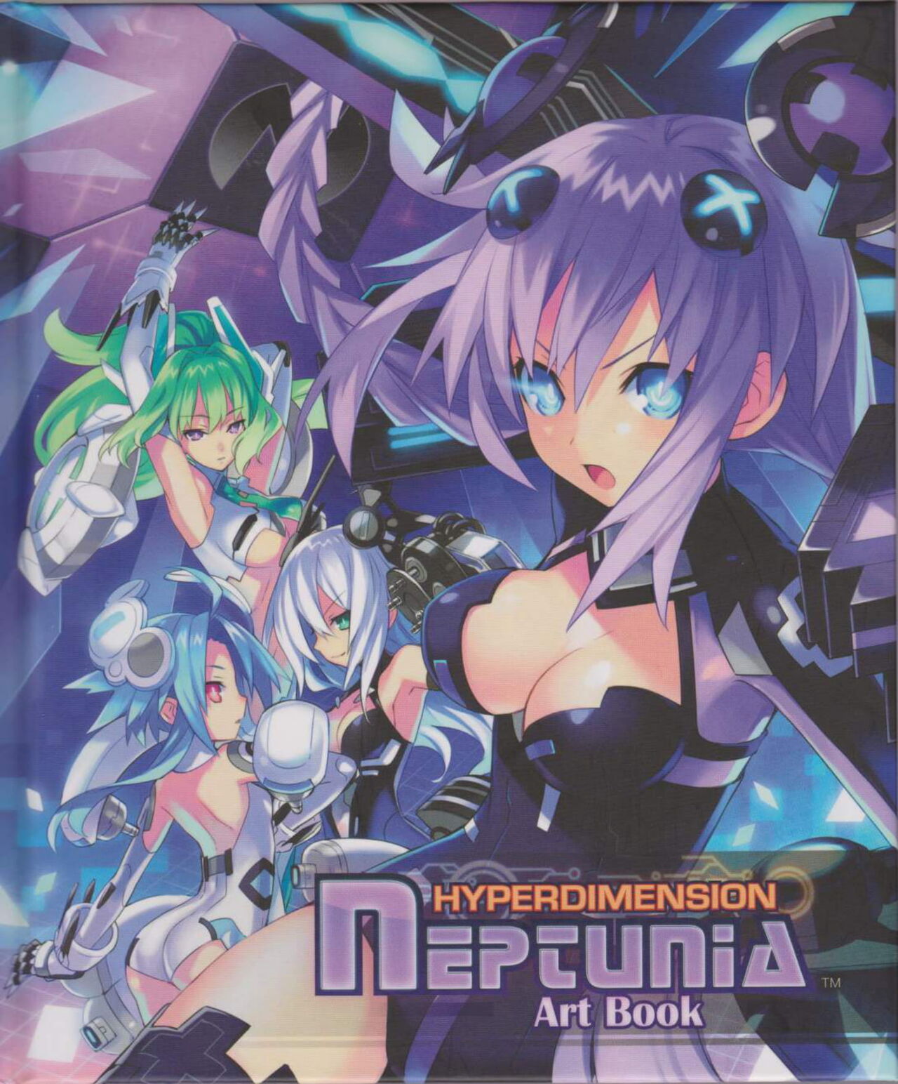 Hyperdimension Neptunia Art Book page 1 full