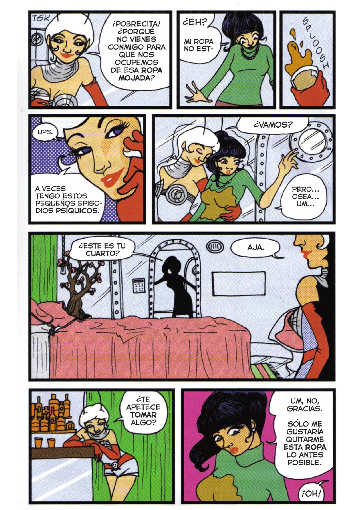 Fui Secuestrada por Piratas Lesbianas del Espacio Exterior page 8 full