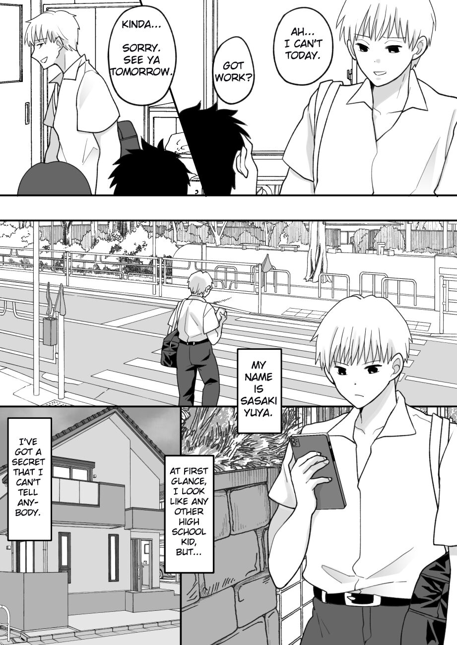 Otoko no Ore ga Josou Shite Papakatsu Shitara Maji de Onna ni Natta Hanashi page 3 full