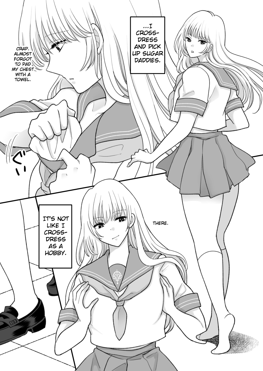 Otoko no Ore ga Josou Shite Papakatsu Shitara Maji de Onna ni Natta Hanashi page 5 full