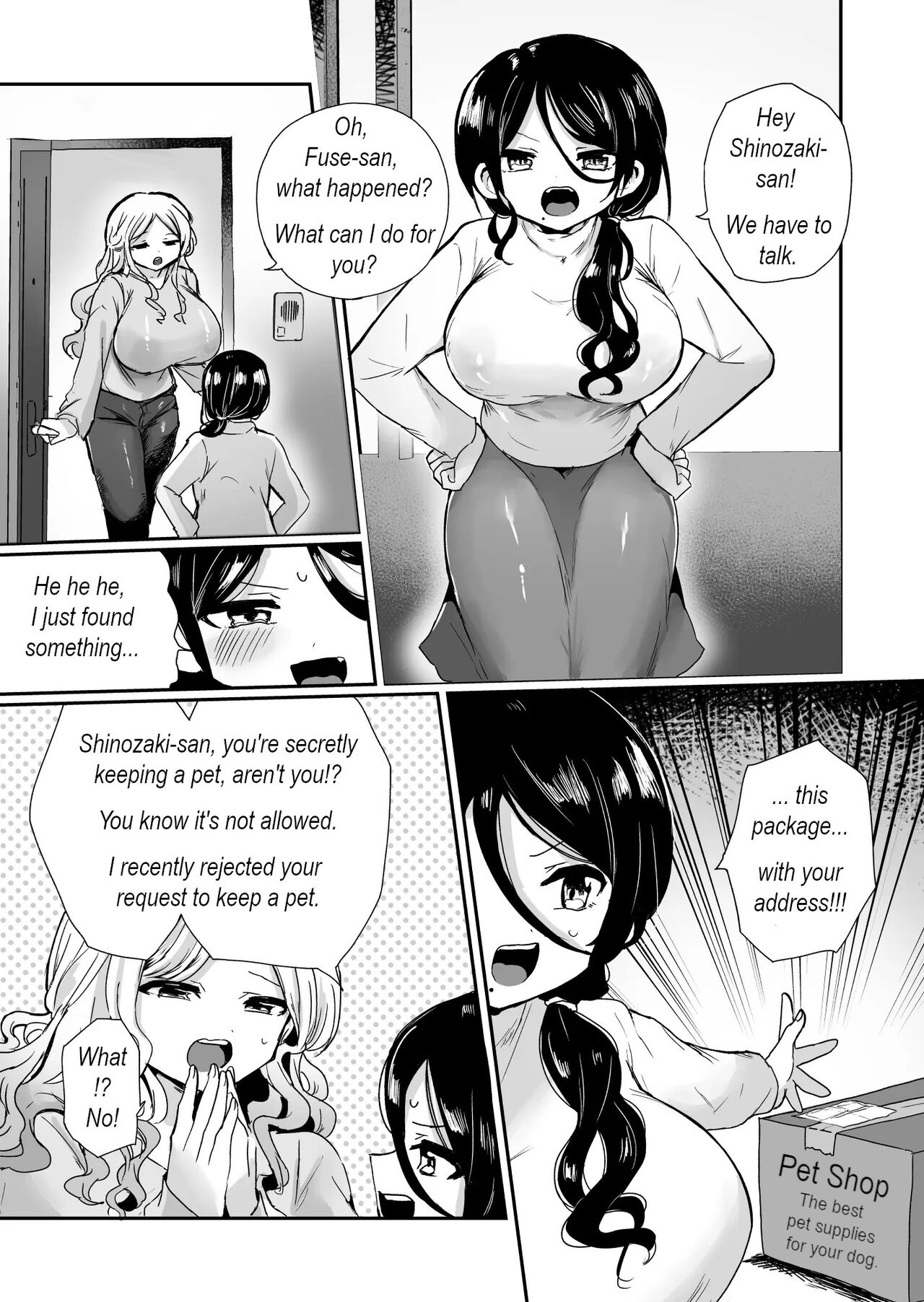Shouwaru Ooya Pet-ka Choukyou | I train our nasty landlady to become my daughter's pet page 3 full