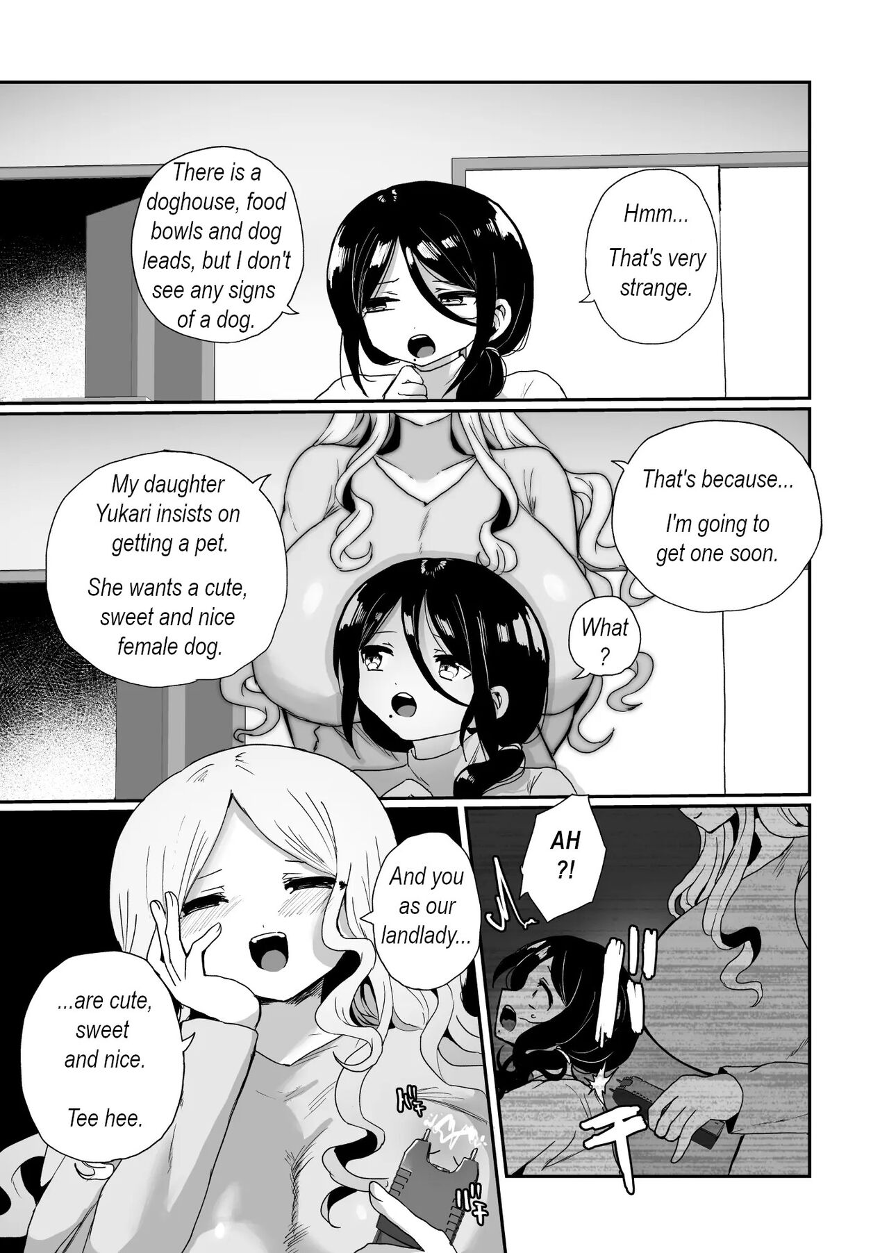 Shouwaru Ooya Pet-ka Choukyou | I train our nasty landlady to become my daughter's pet page 5 full