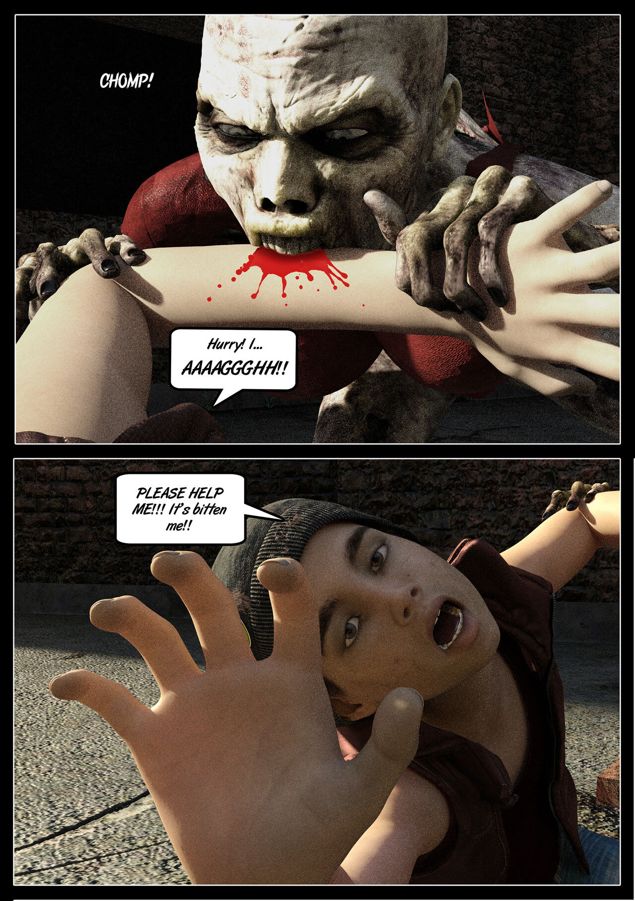 A Zombie's Life page 5 full
