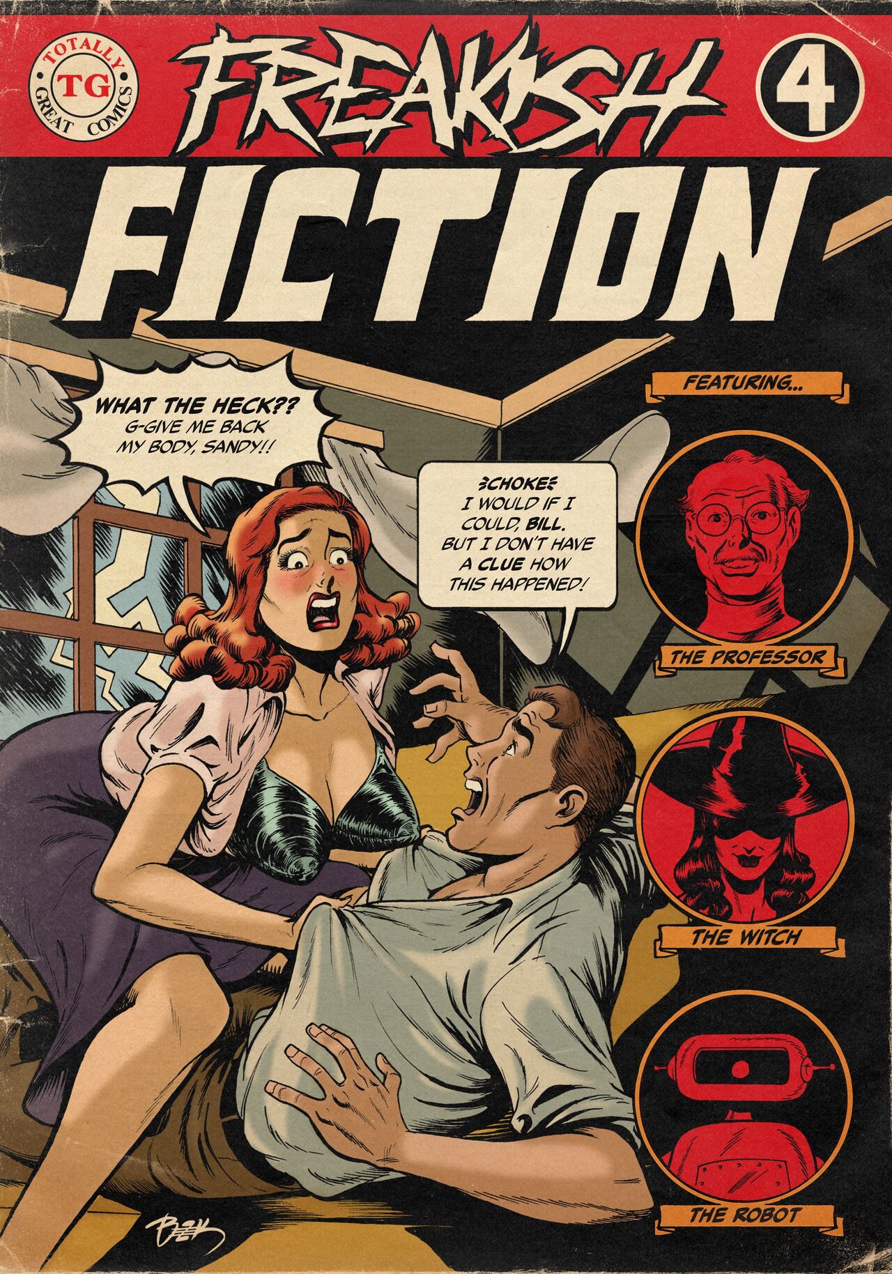 Freakish Fiction #4 page 1 full