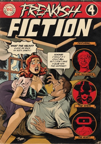 Freakish Fiction #4 cover