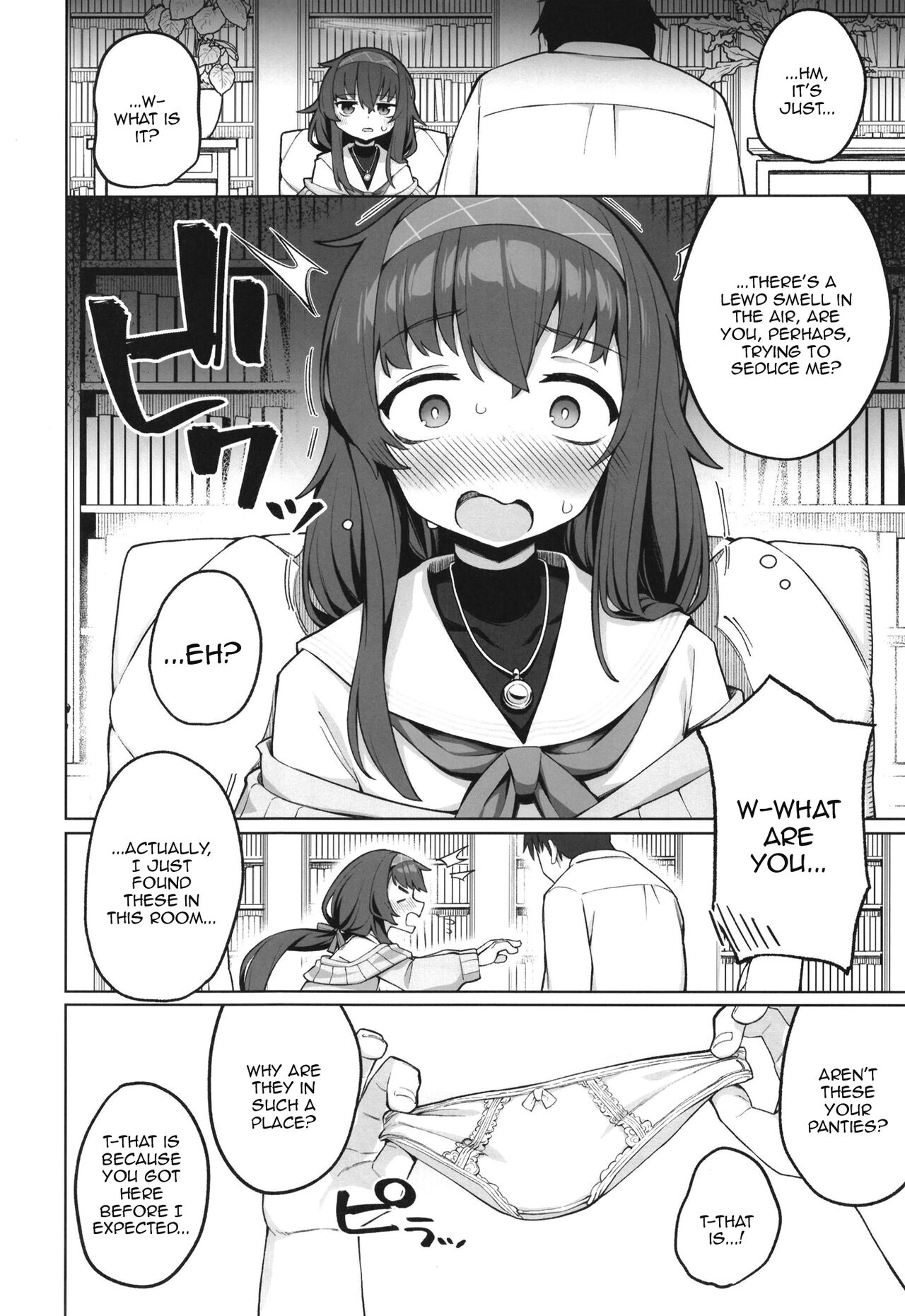 Koshokan no Kakushigoto | The Secret in the Antiquarian Bookstore page 4 full
