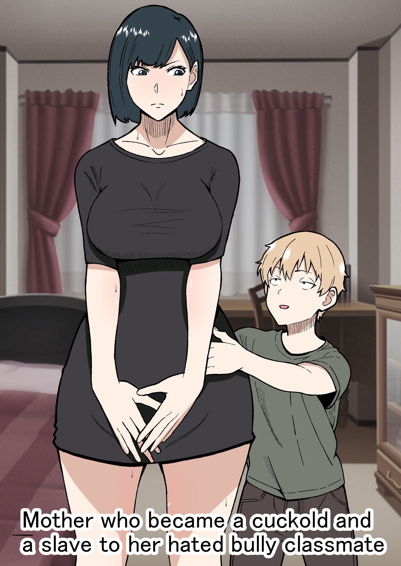 Daikirai na Ijimekko Doukyuusei no Netorare Nikubenki ni Natta Haha | Mother who became a cuckold and a slave to her hated bully classmate page 1 full