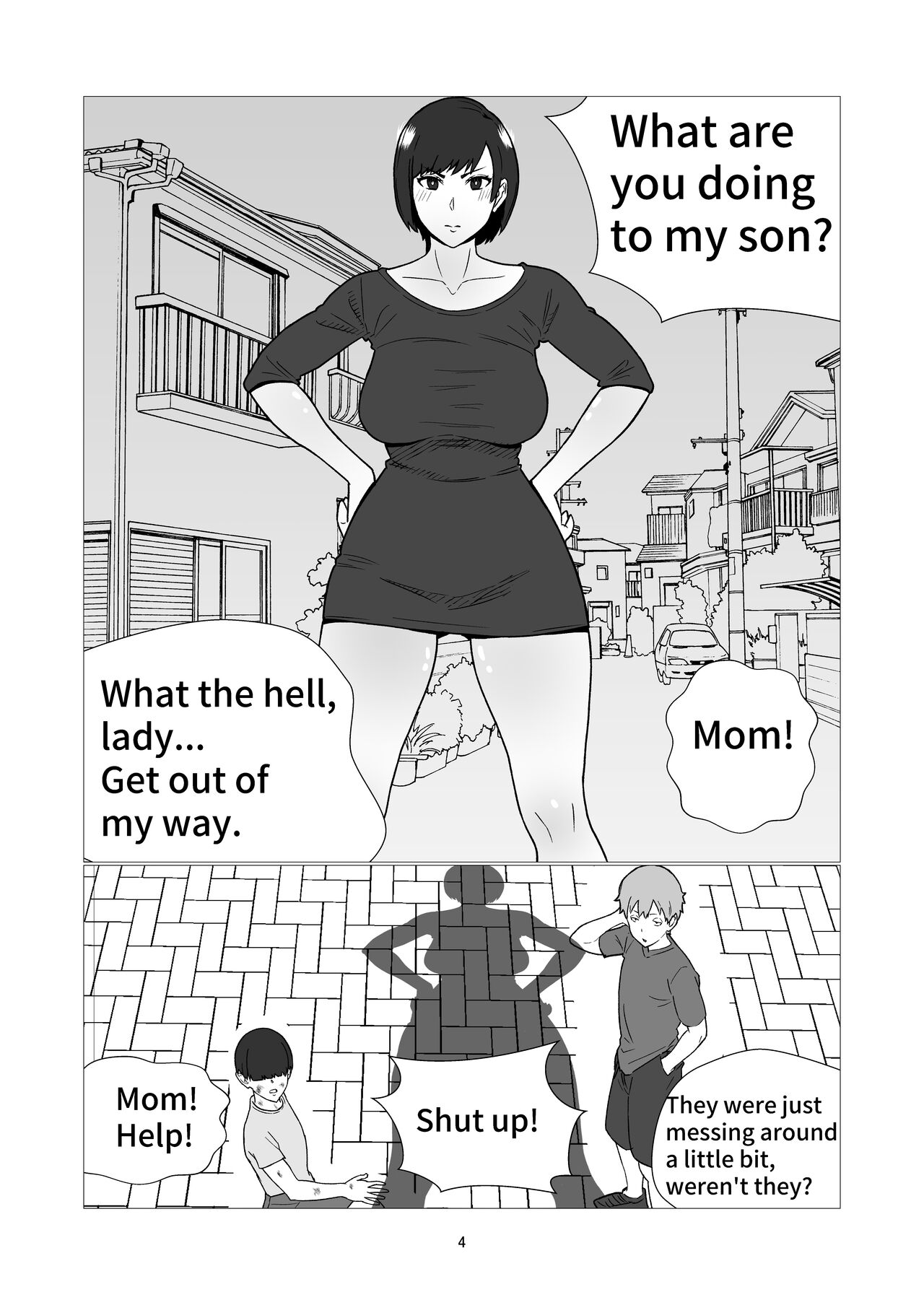 Daikirai na Ijimekko Doukyuusei no Netorare Nikubenki ni Natta Haha | Mother who became a cuckold and a slave to her hated bully classmate page 4 full