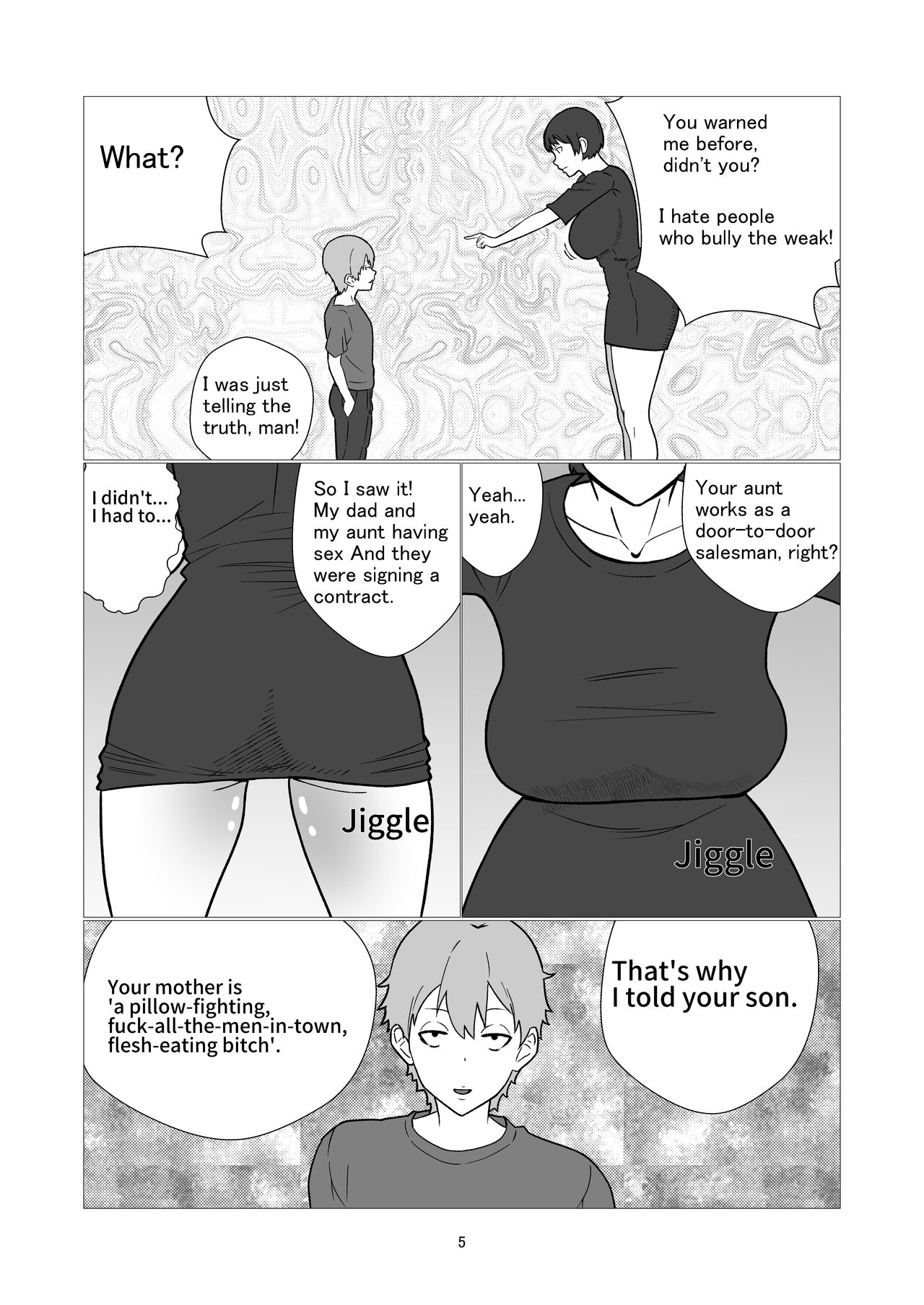 Daikirai na Ijimekko Doukyuusei no Netorare Nikubenki ni Natta Haha | Mother who became a cuckold and a slave to her hated bully classmate page 5 full