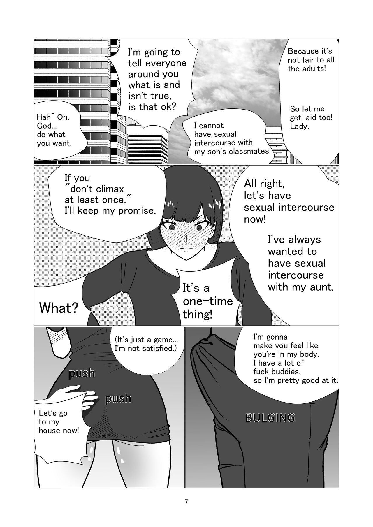Daikirai na Ijimekko Doukyuusei no Netorare Nikubenki ni Natta Haha | Mother who became a cuckold and a slave to her hated bully classmate page 7 full
