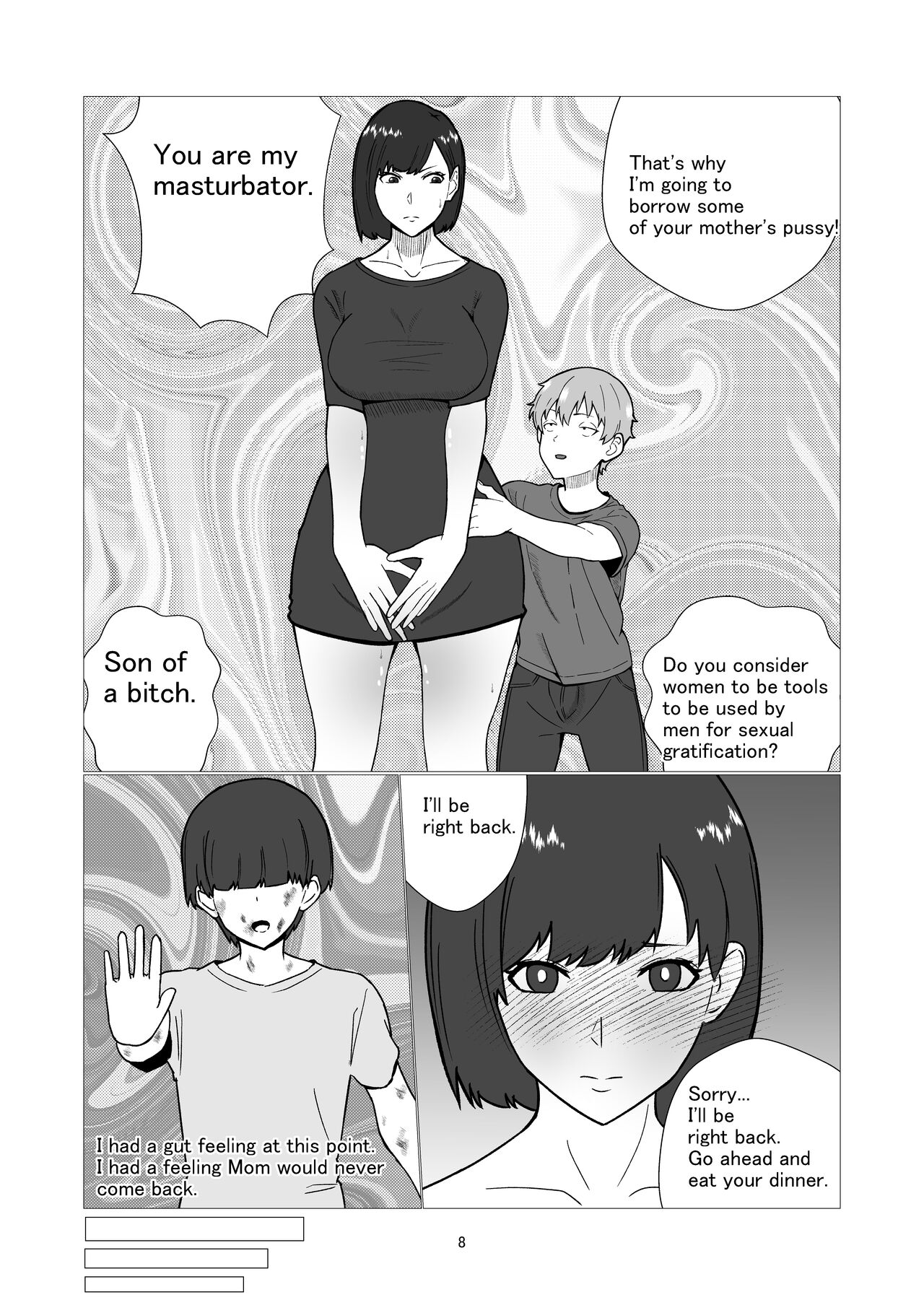 Daikirai na Ijimekko Doukyuusei no Netorare Nikubenki ni Natta Haha | Mother who became a cuckold and a slave to her hated bully classmate page 8 full