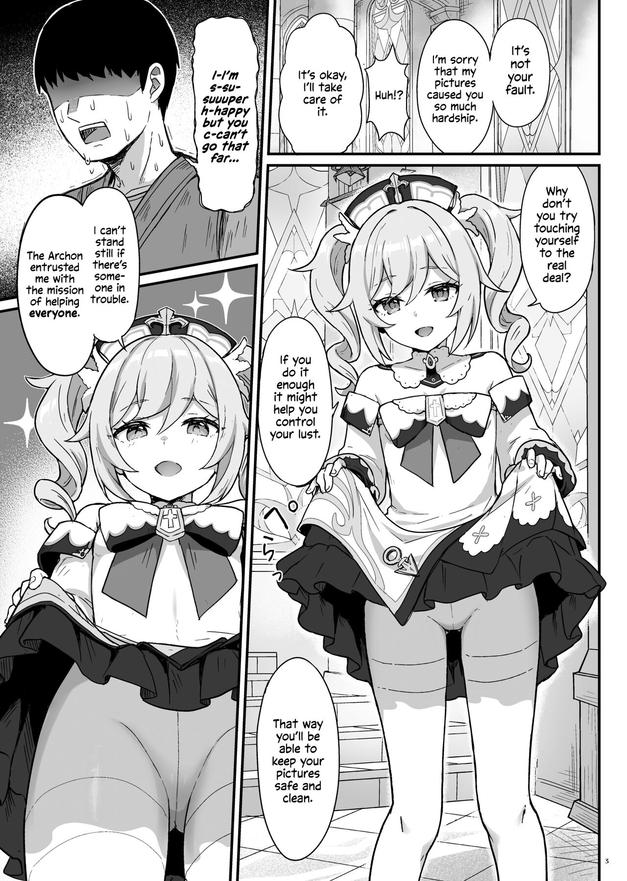 Barbara-chan ga Ecchi na Chiryou o Shite kureru Hon | Barbara's Sexual Treatment page 4 full