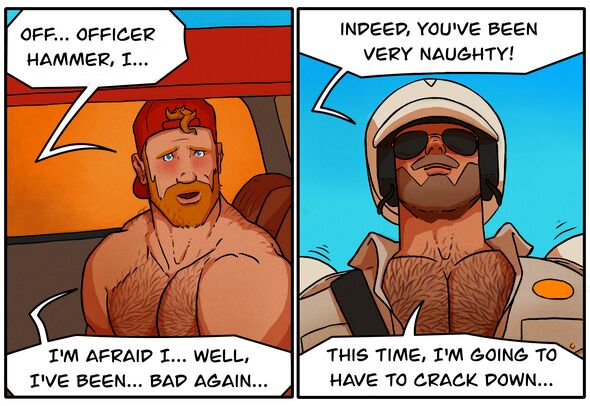 Dany and Officer Hammer - Do You Need Help 2 page 5 full