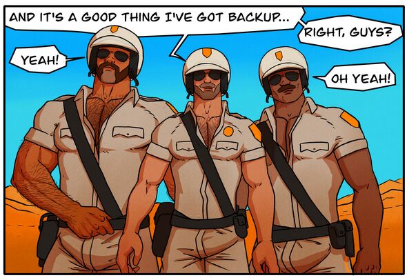 Dany and Officer Hammer - Do You Need Help 2 page 6 full