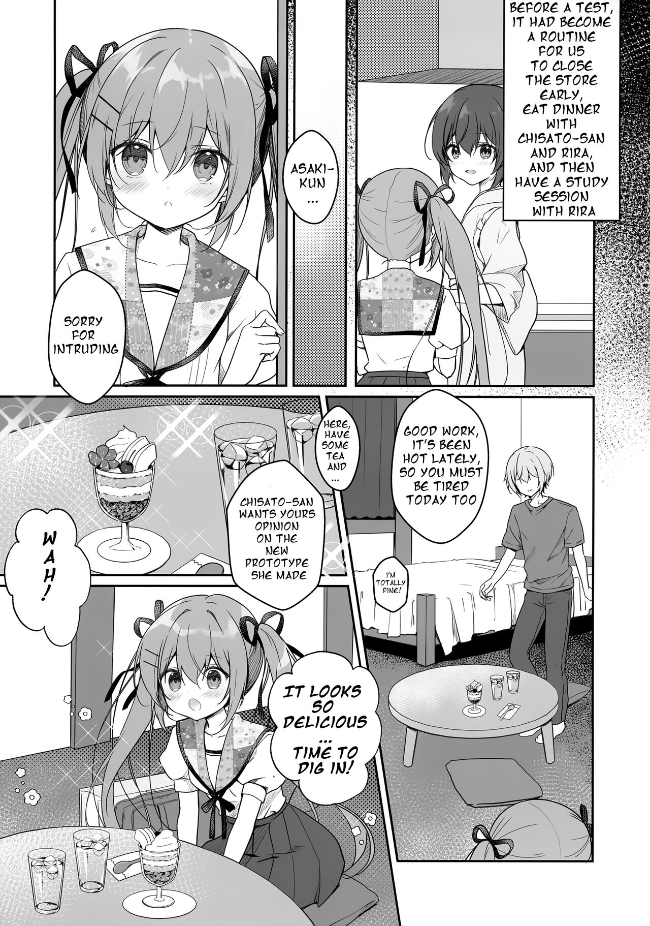 Atsui Hi wa Sukumizu de page 4 full