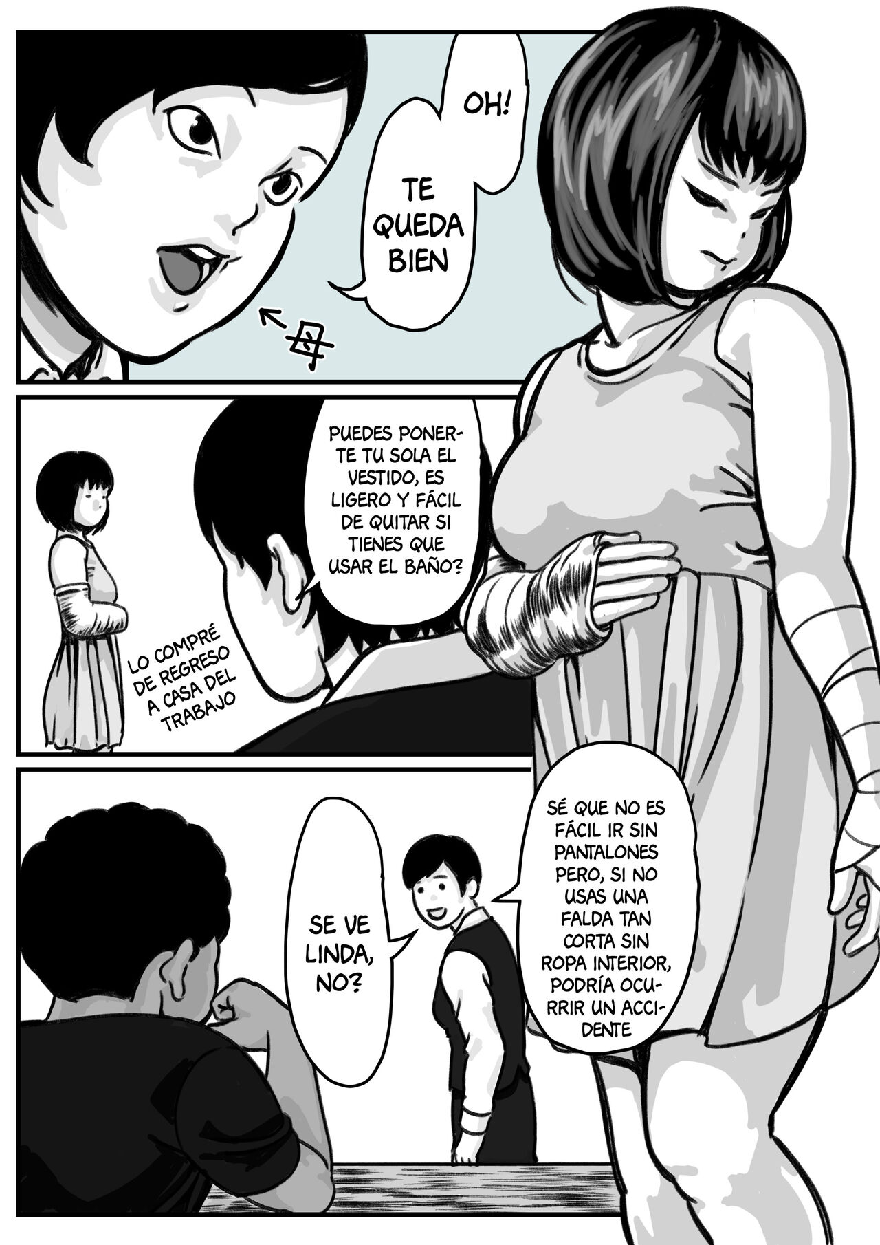 Ryouude ga Tsukaenaku nattara Otouto ga Choushi ni Noridashita! Kouhen | ¡Cuando Perdí el Uso de Mis Dos Brazos, Mi Hermano Empezó a Molestarme! 3 page 2 full