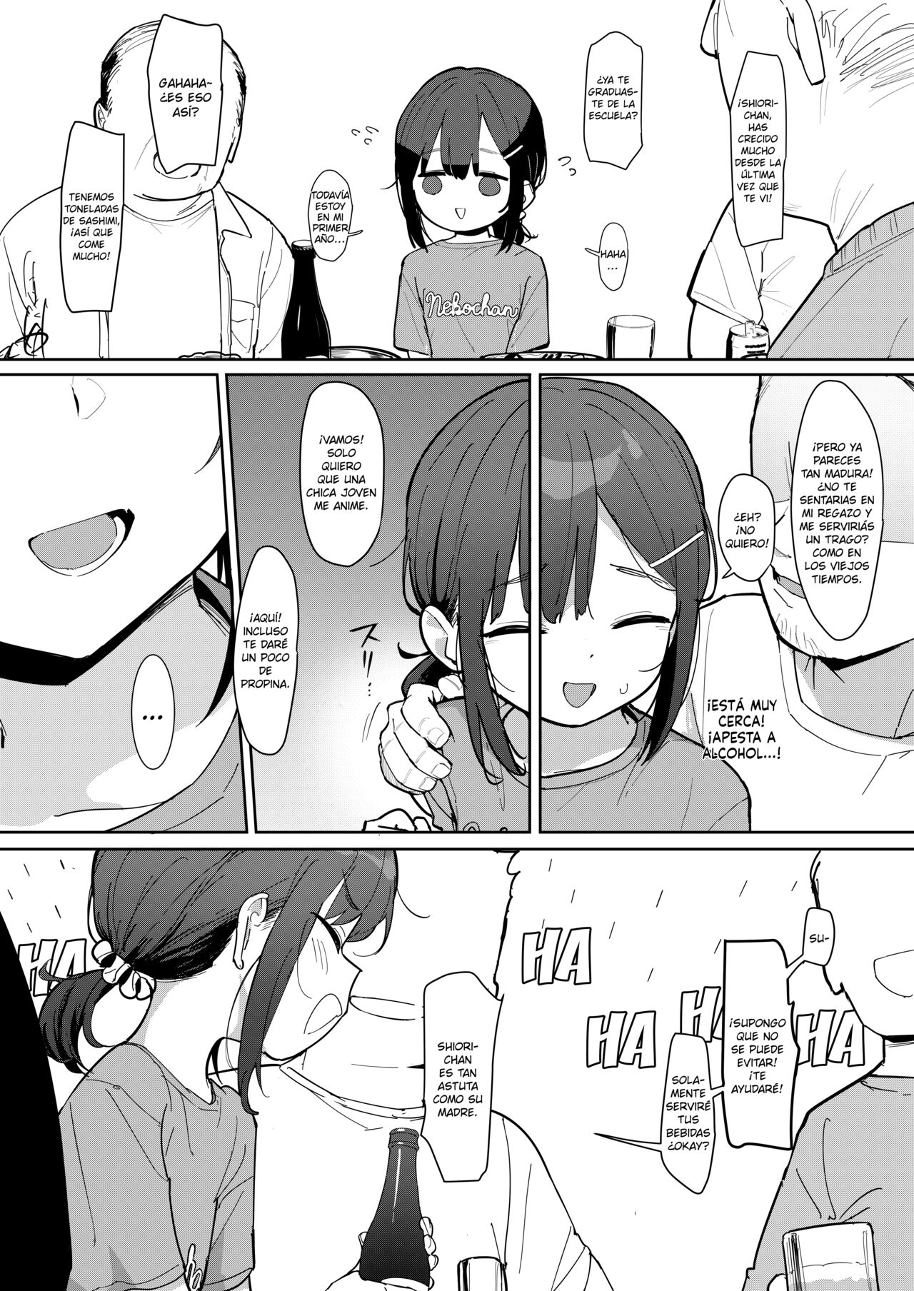 JC Shiori-chan, Kuzu Oji ni Kawareru | Shiori-chan Es Sobornada Por Su Tio Escoria page 6 full