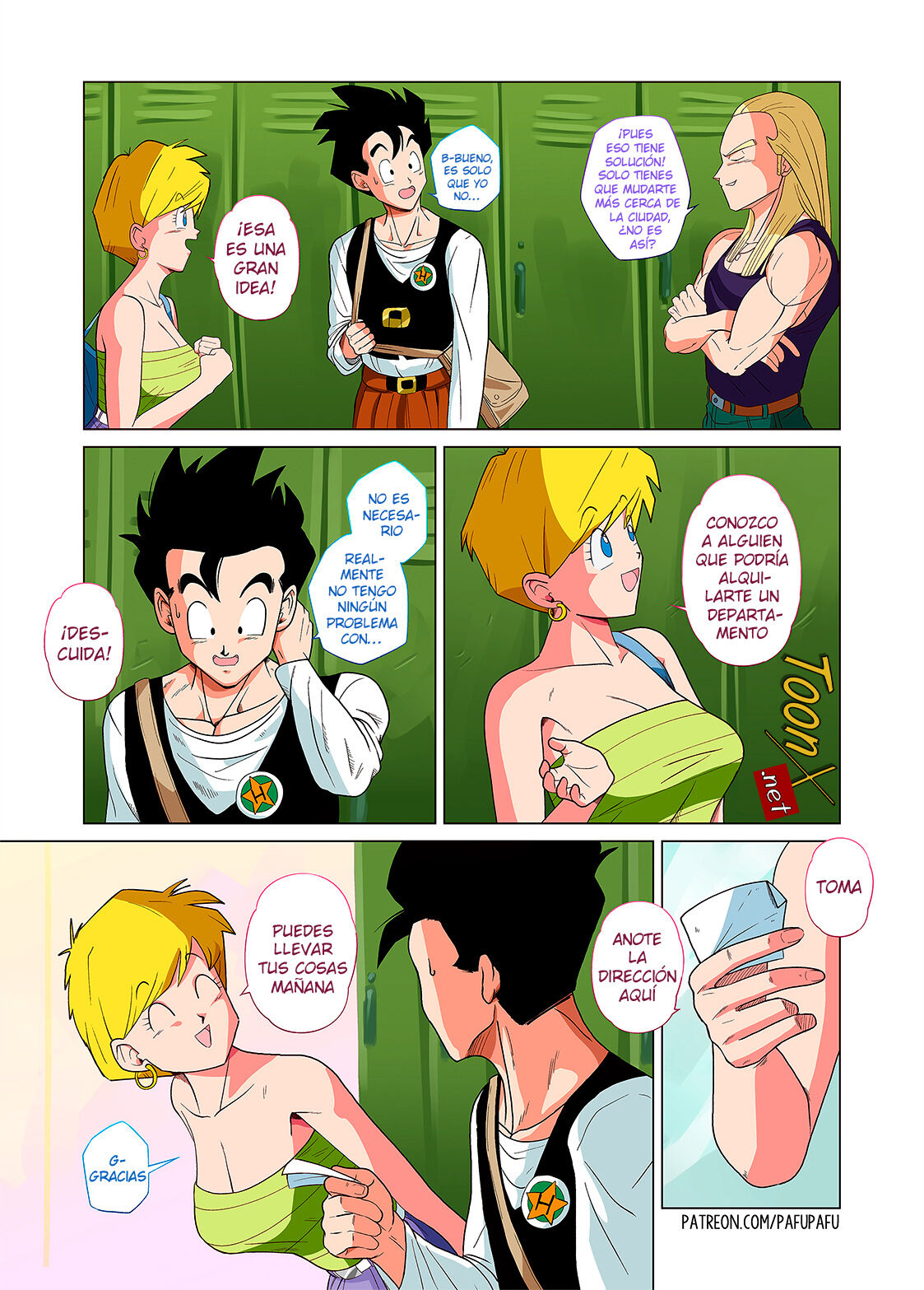 Gohan vs Erasa! page 3 full