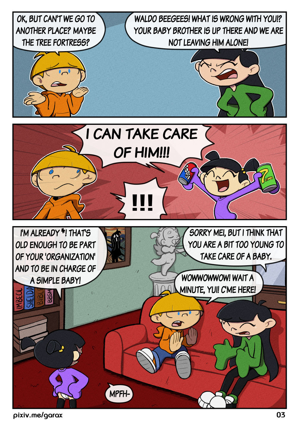 Codename: Kids Next Door Operation S.T.U.D. Comic page 6 full