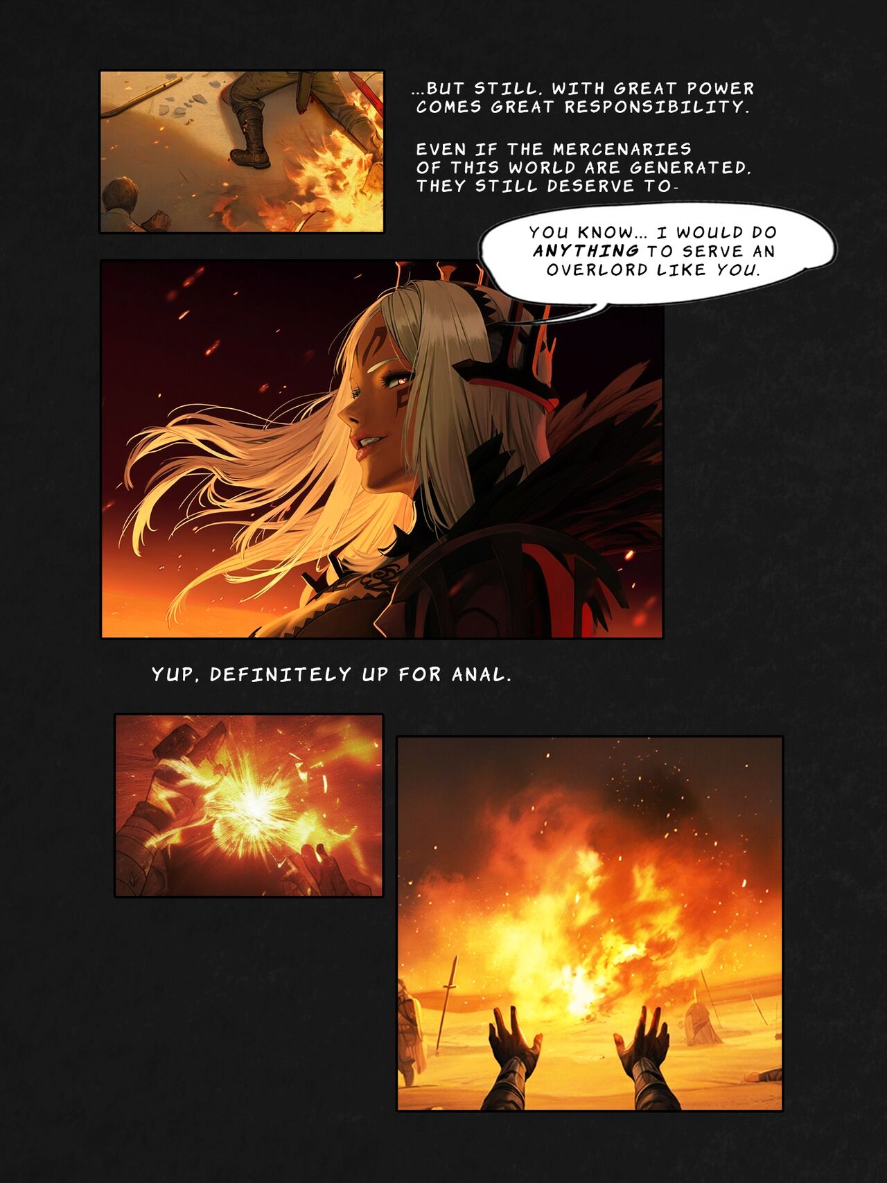 I Reincarnated into a Fire Emblem Isekai and Made a Deal with the Villainess for Anal page 8 full