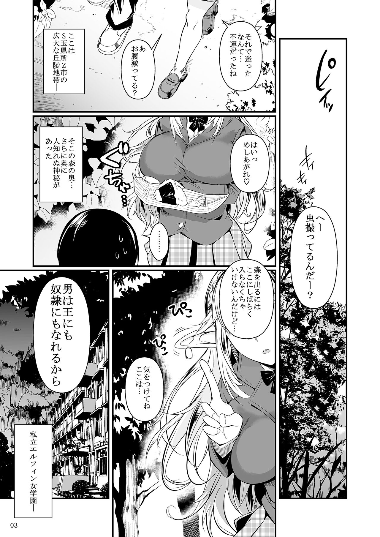 High Elf x High School page 4 full