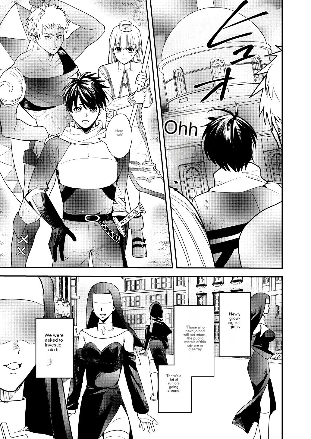 Yuusha Party Ero Shuukyou ni Ochiru | Hero's Party Falls into Erotic Religion page 2 full